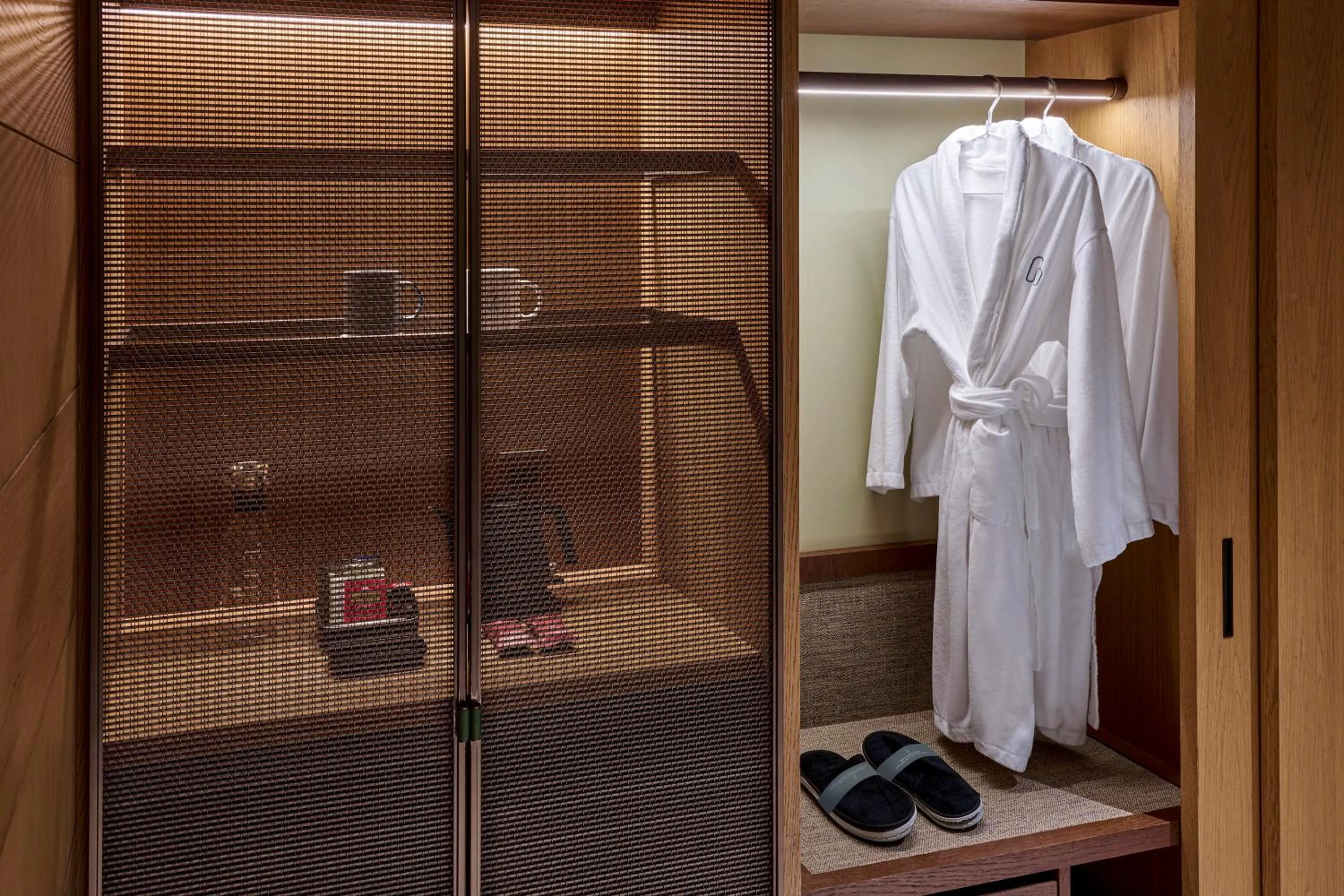 wardrobe in Humble Boutique Hotel