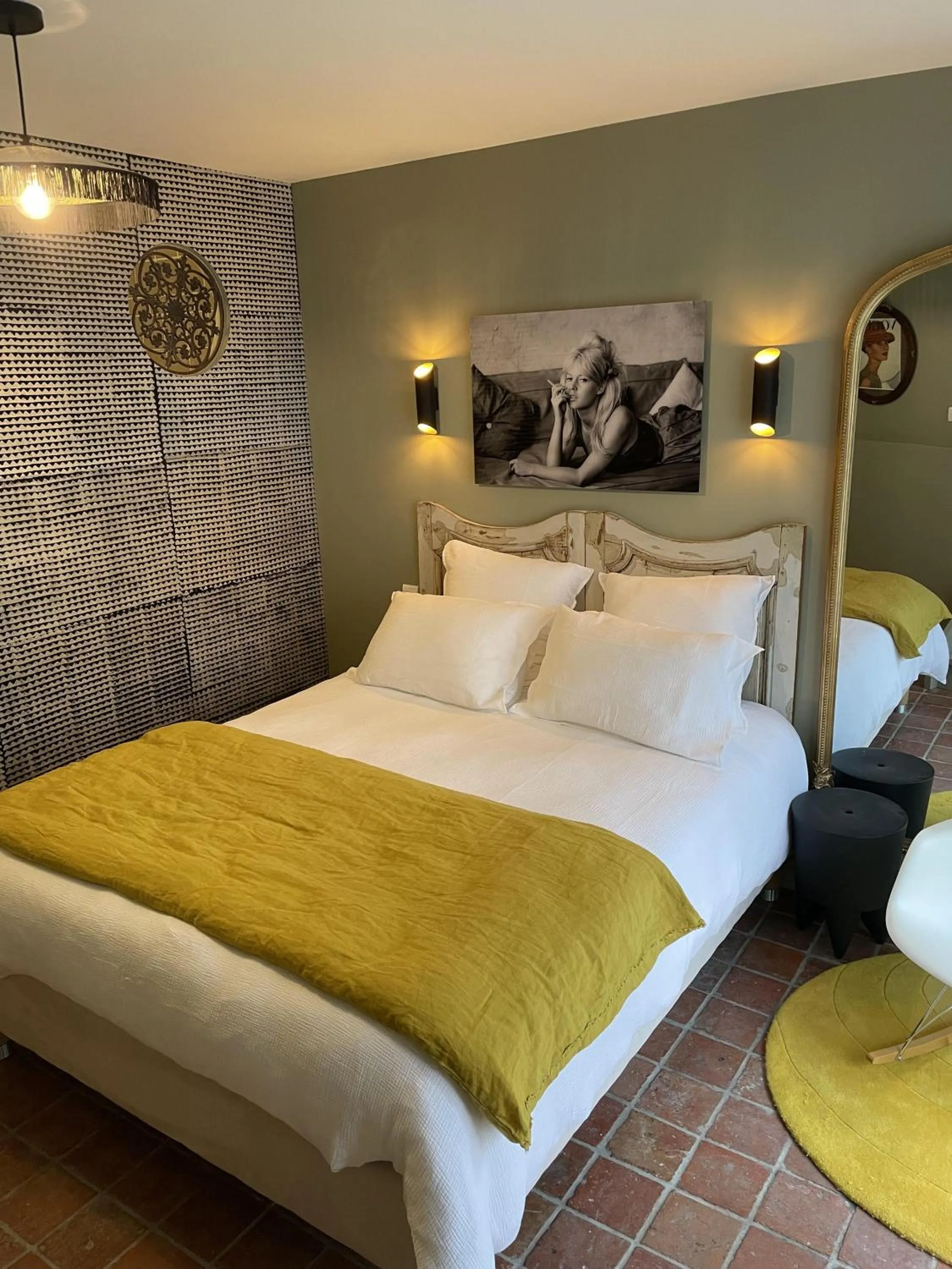 Bedroom, Bed in La Maison Ruffinoise