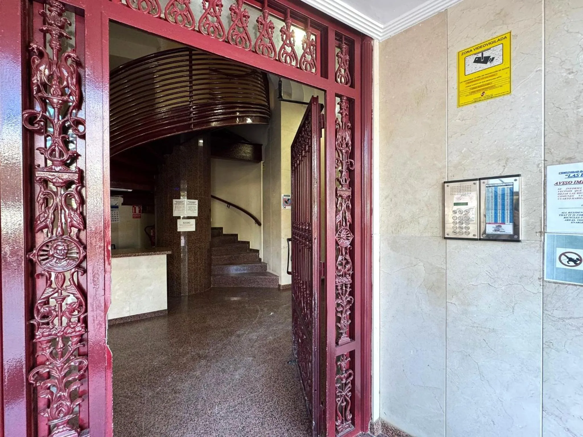 Lobby or reception in Las Damas