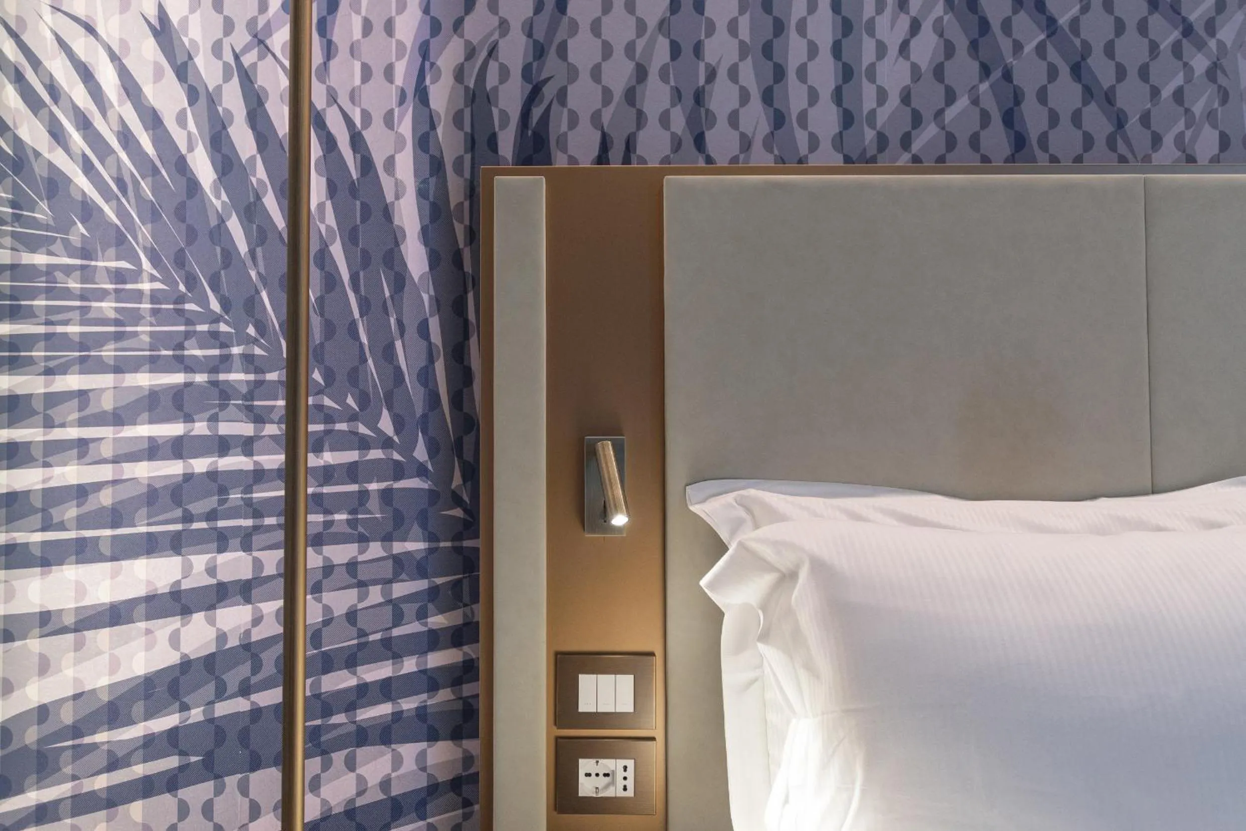 Decorative detail, Bed in Boutique Hotel Martini 17