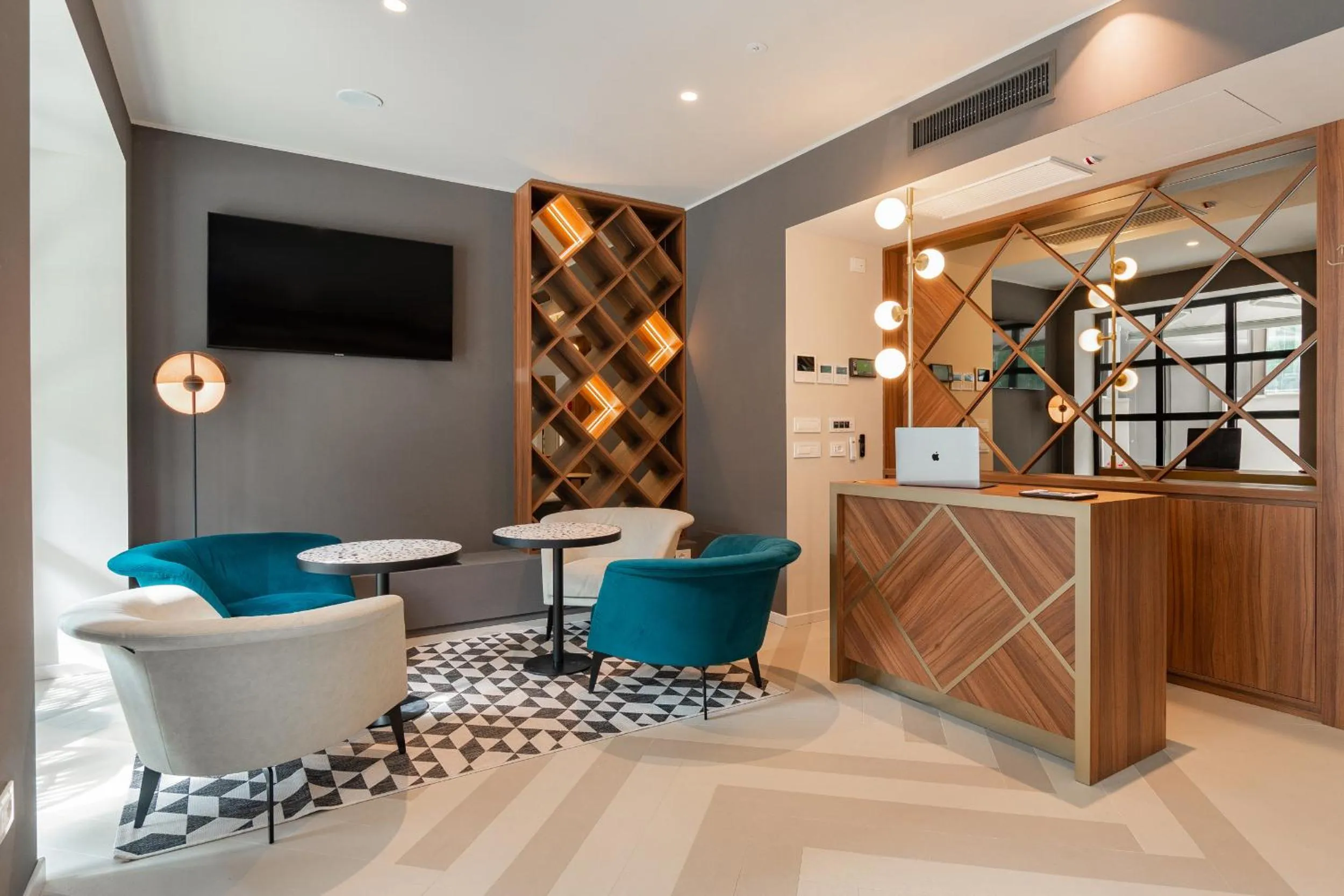 Lobby or reception in Boutique Hotel Martini 17