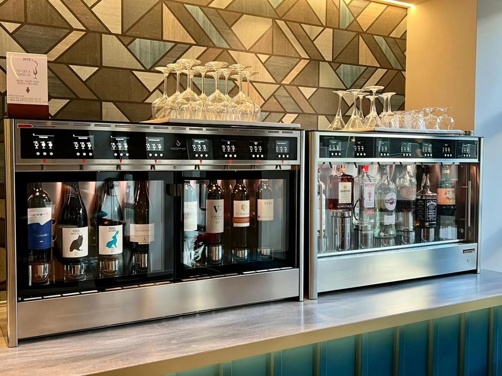 Lounge or bar in Boutique Hotel Martini 17