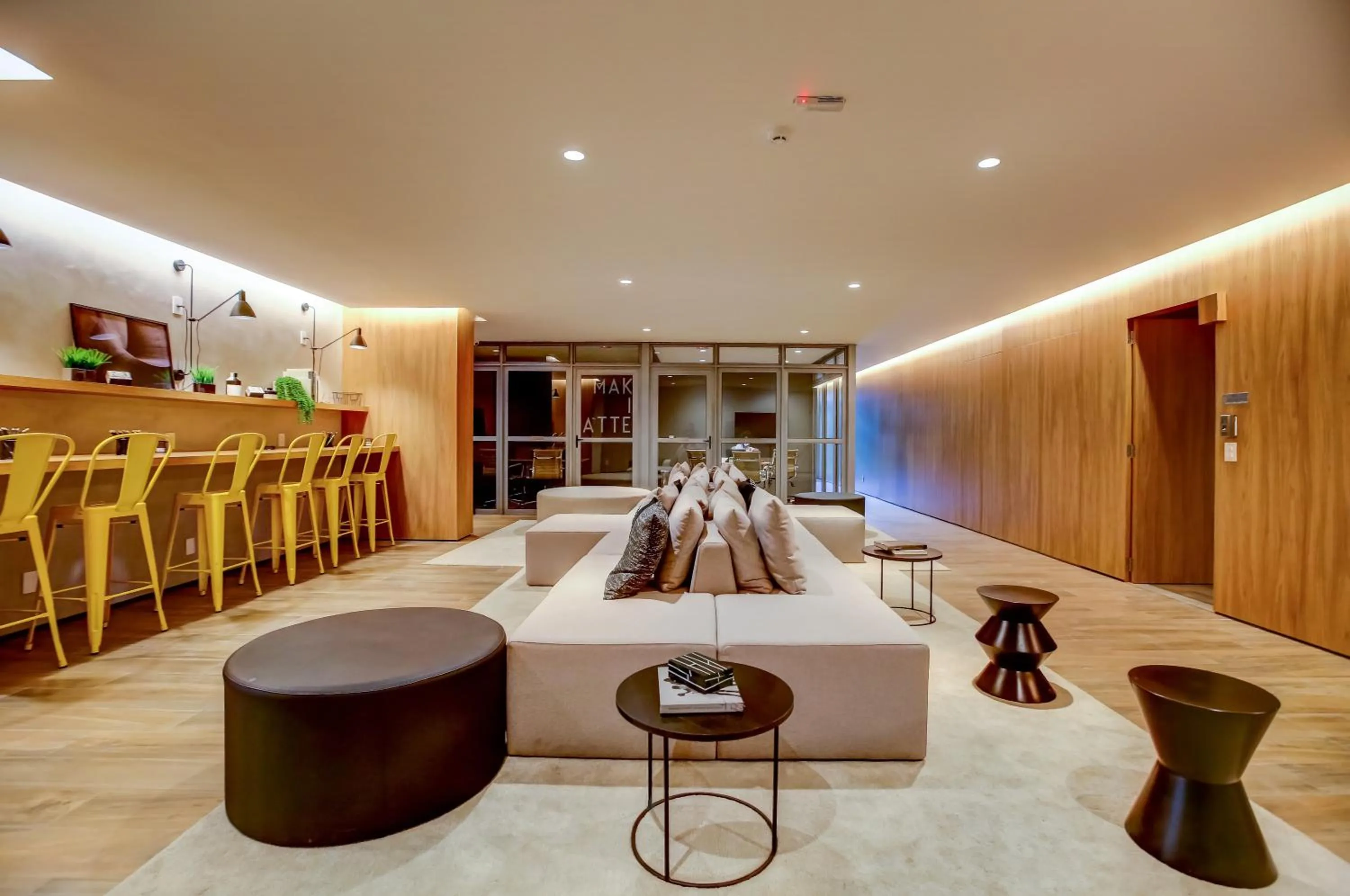 Lobby or reception in Roomo Butantã Rebouças