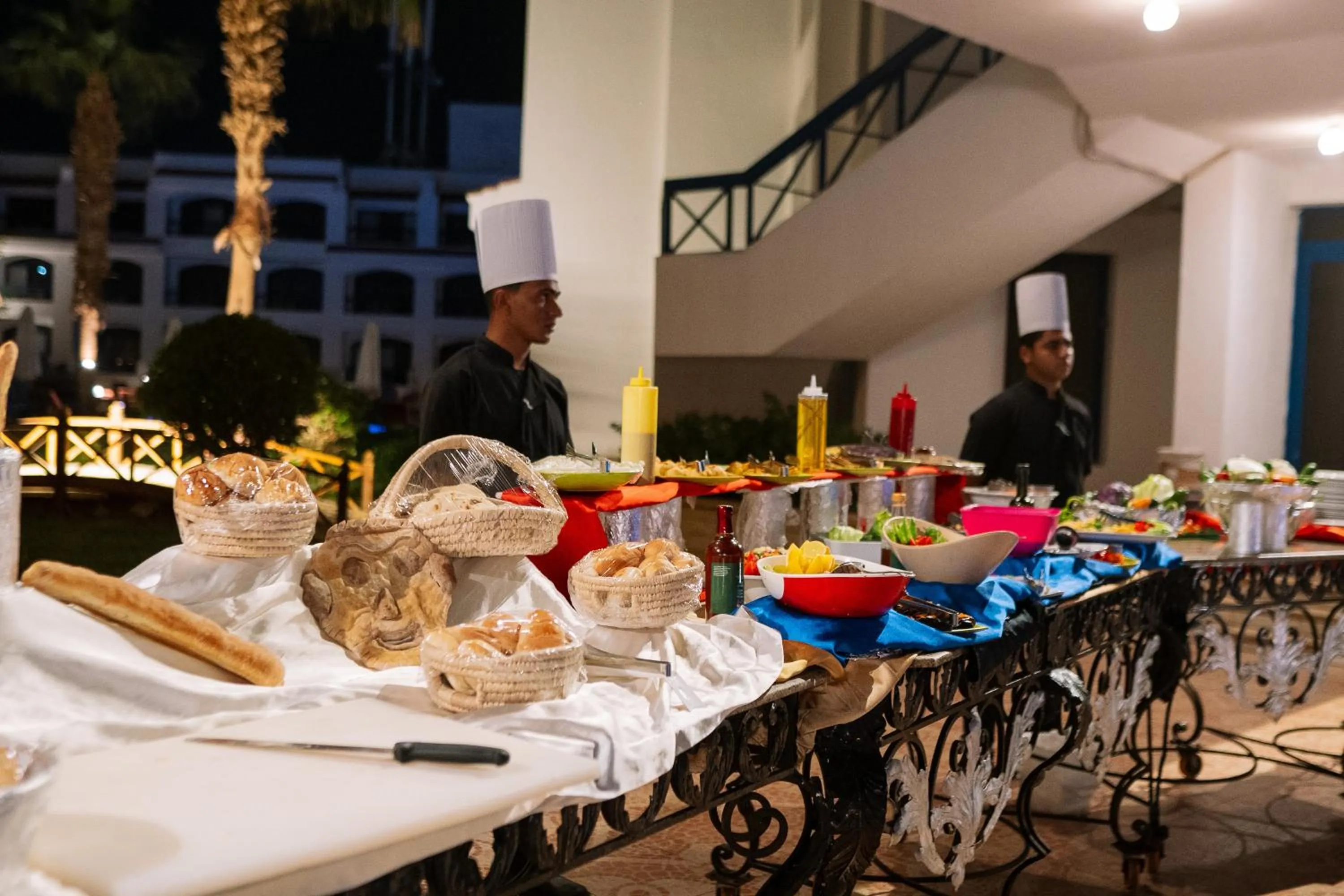 Food in El Khan Sharm Hotel