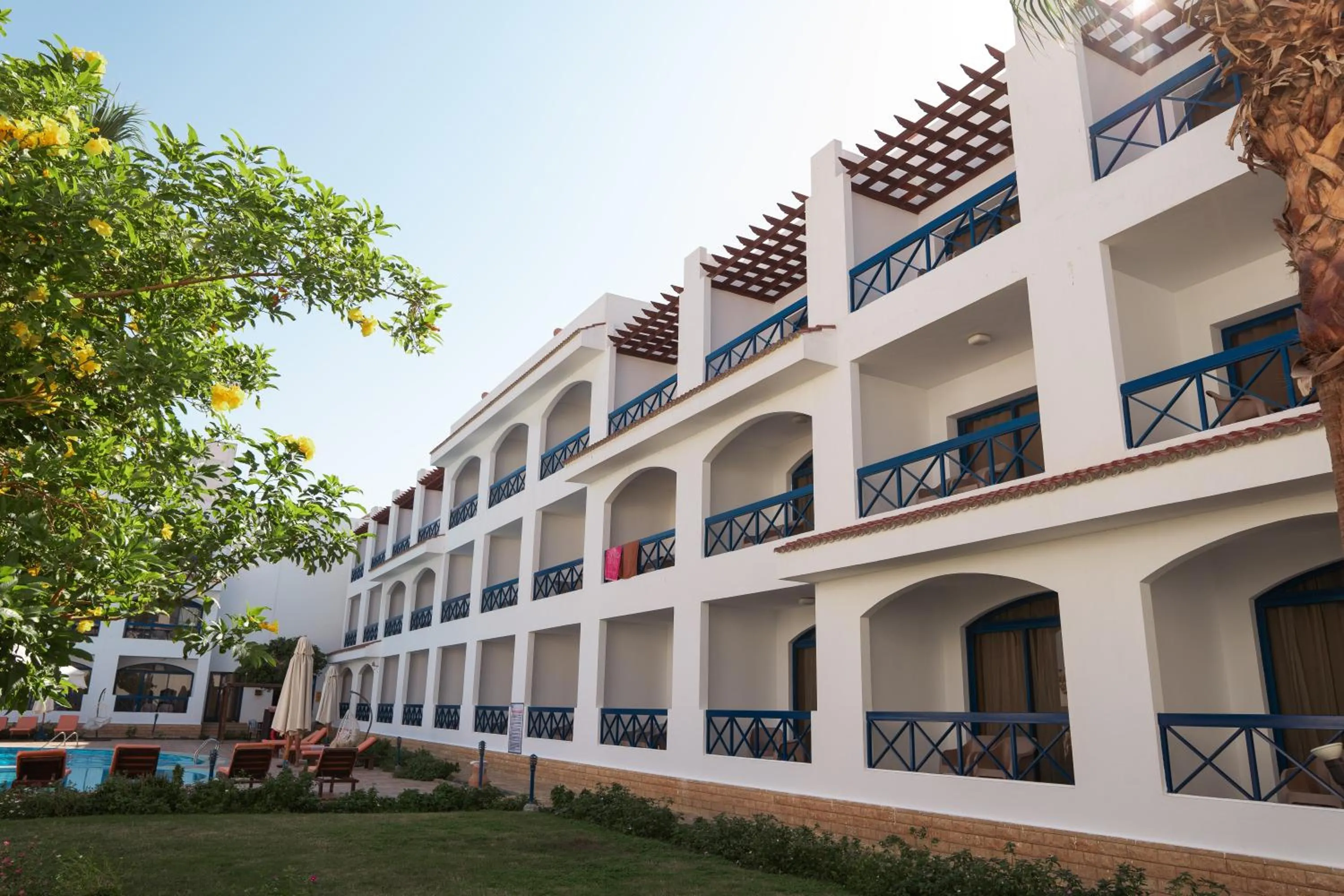 Balcony/Terrace in El Khan Sharm Hotel
