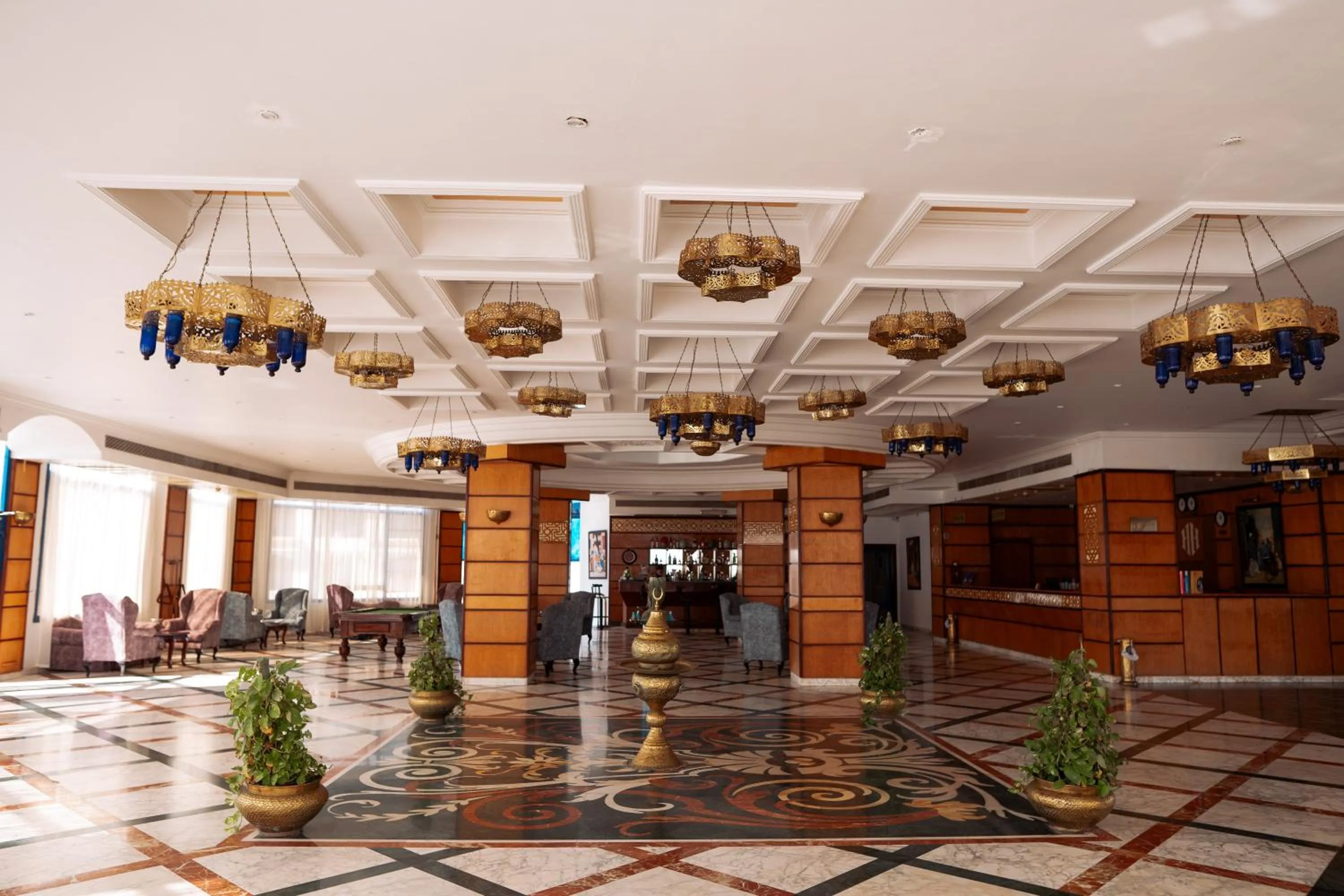 Lobby or reception in El Khan Sharm Hotel