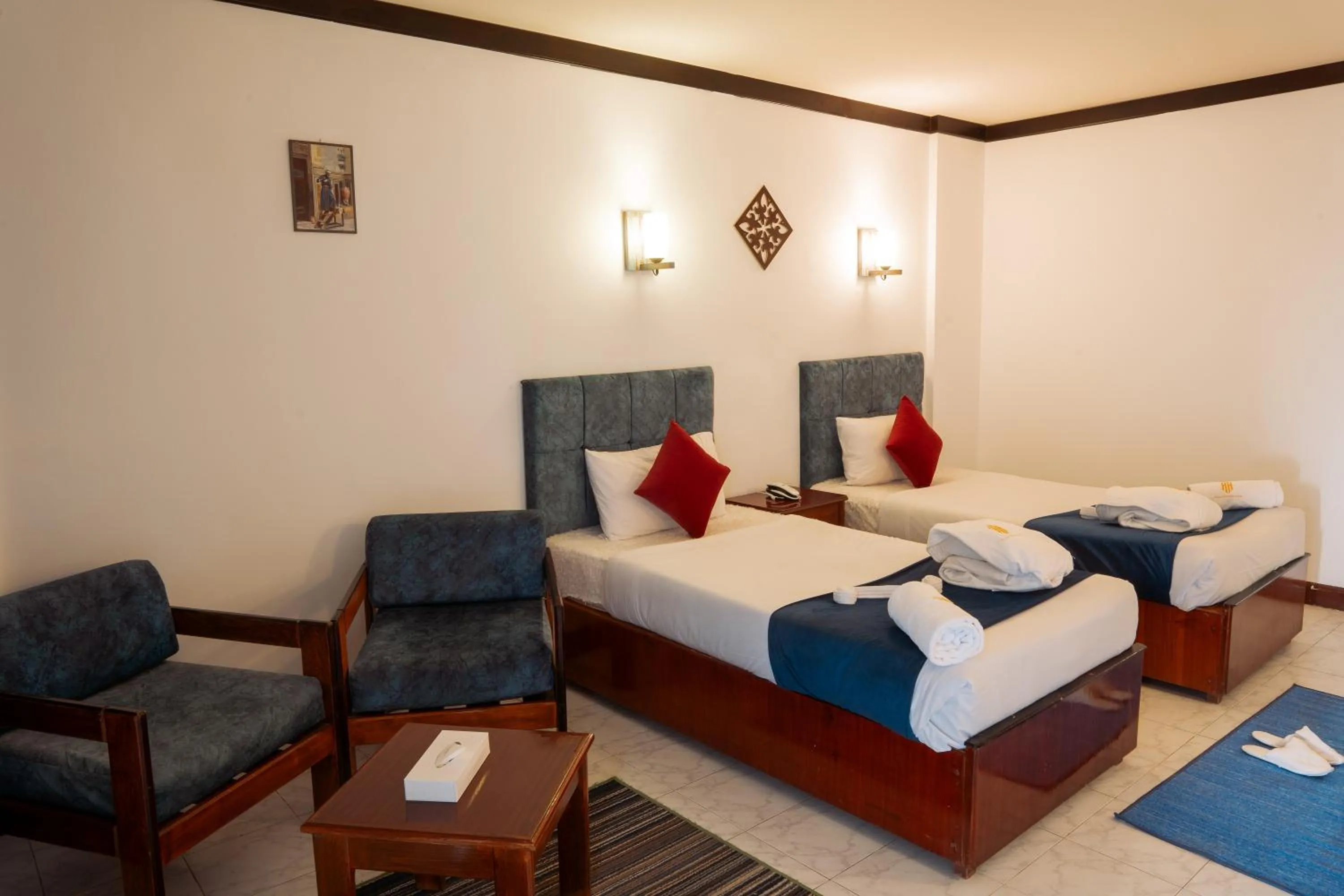 Photo of the whole room, Bed in El Khan Sharm Hotel