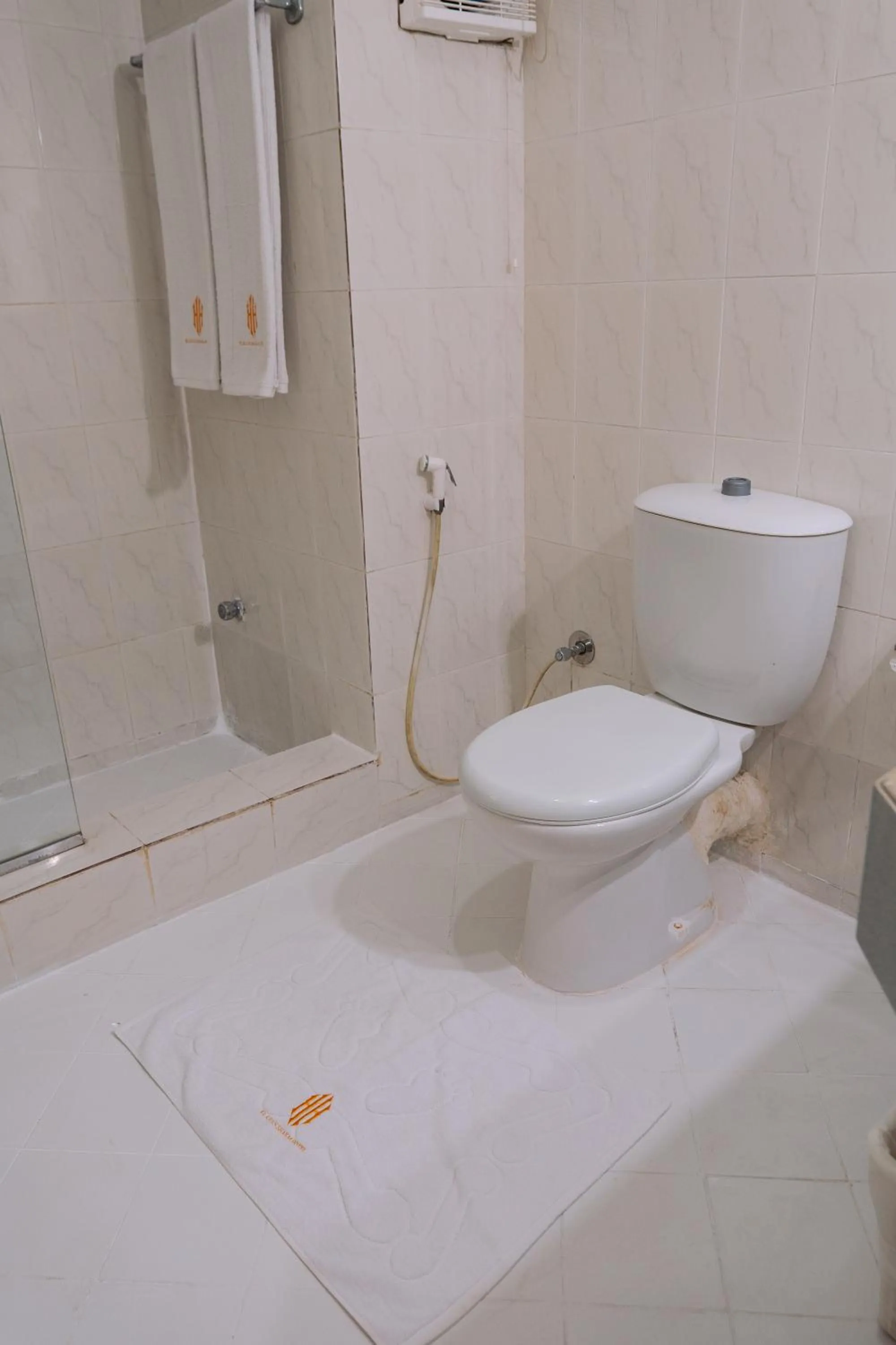 Shower in El Khan Sharm Hotel