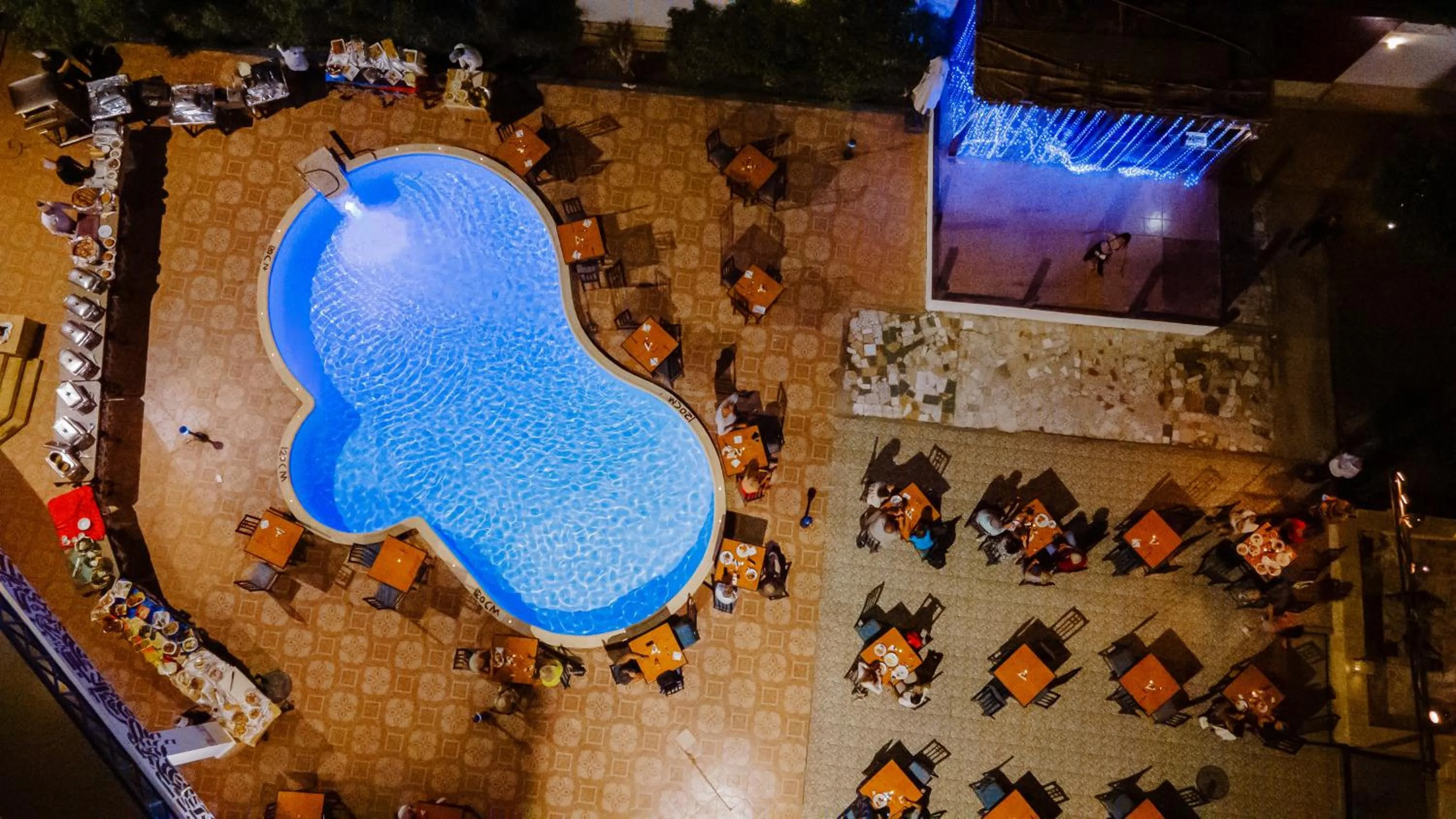Swimming pool in El Khan Sharm Hotel