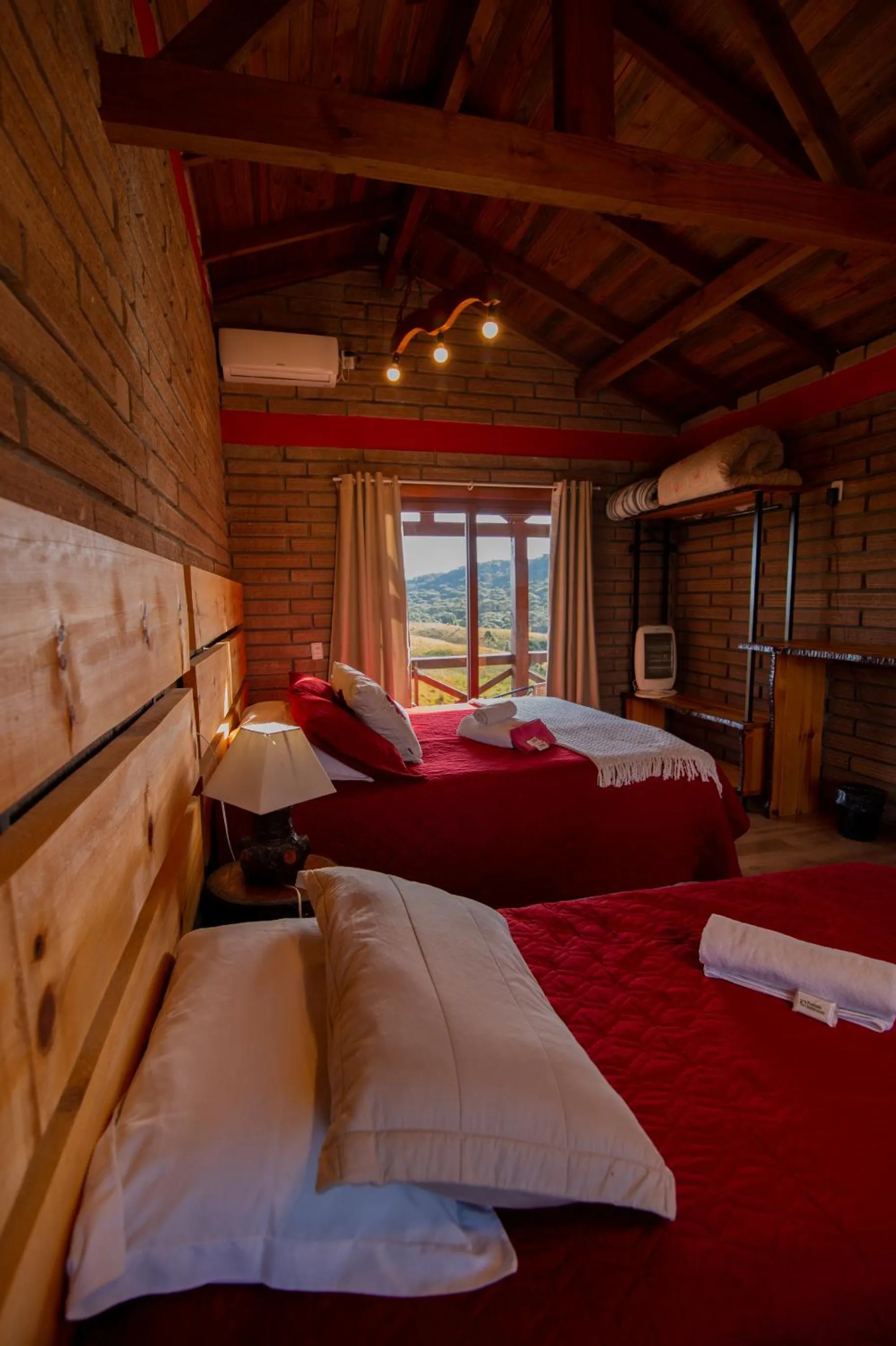 Bed in Chalés Corucacas