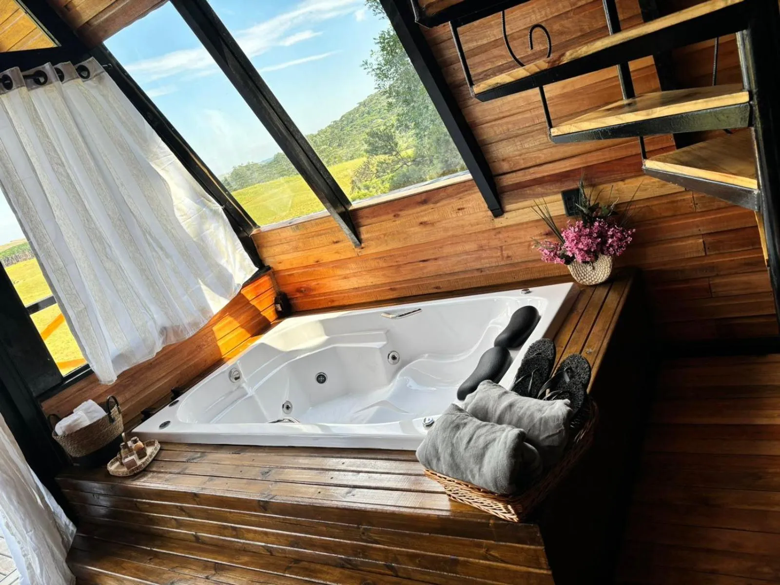 Bed in Chalés Corucacas