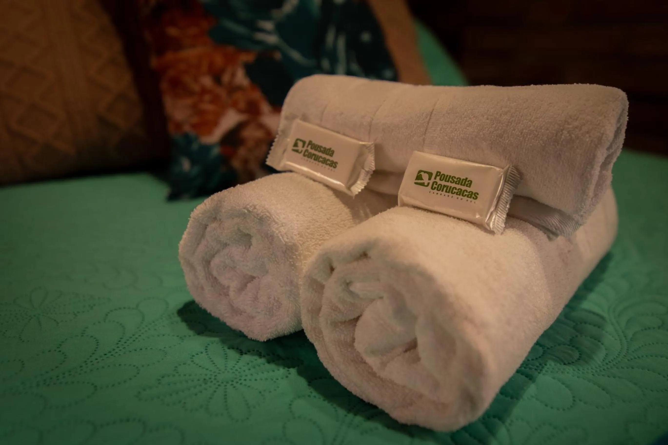 Bed in Chalés Corucacas