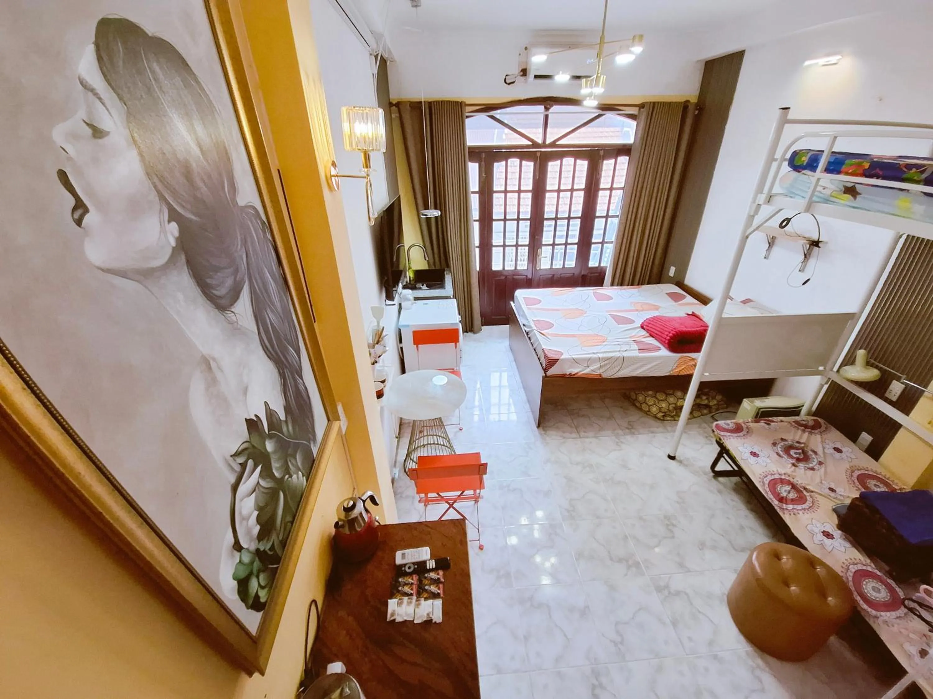 Bed in Homestay Hostel Apartment Minh Lộc