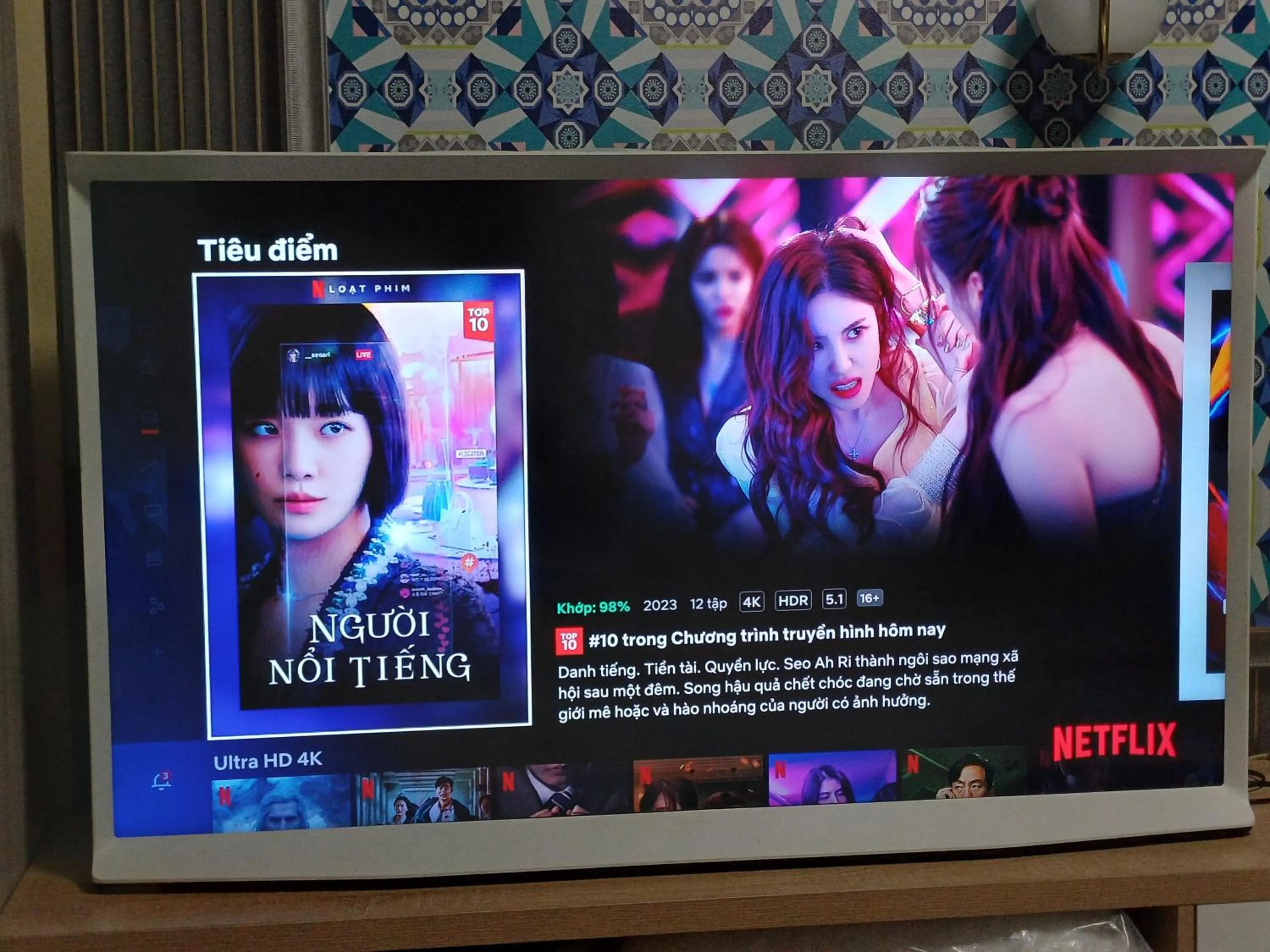 Communal lounge/ TV room in Homestay Hostel Apartment Minh Lộc