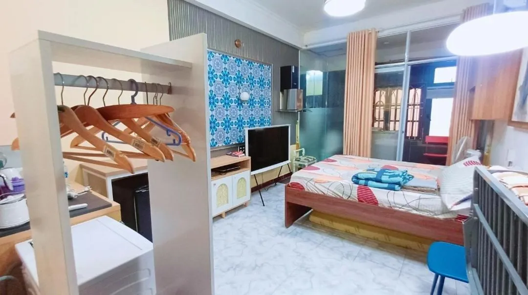 Deluxe King Studio in Homestay Hostel Apartment Minh Lộc