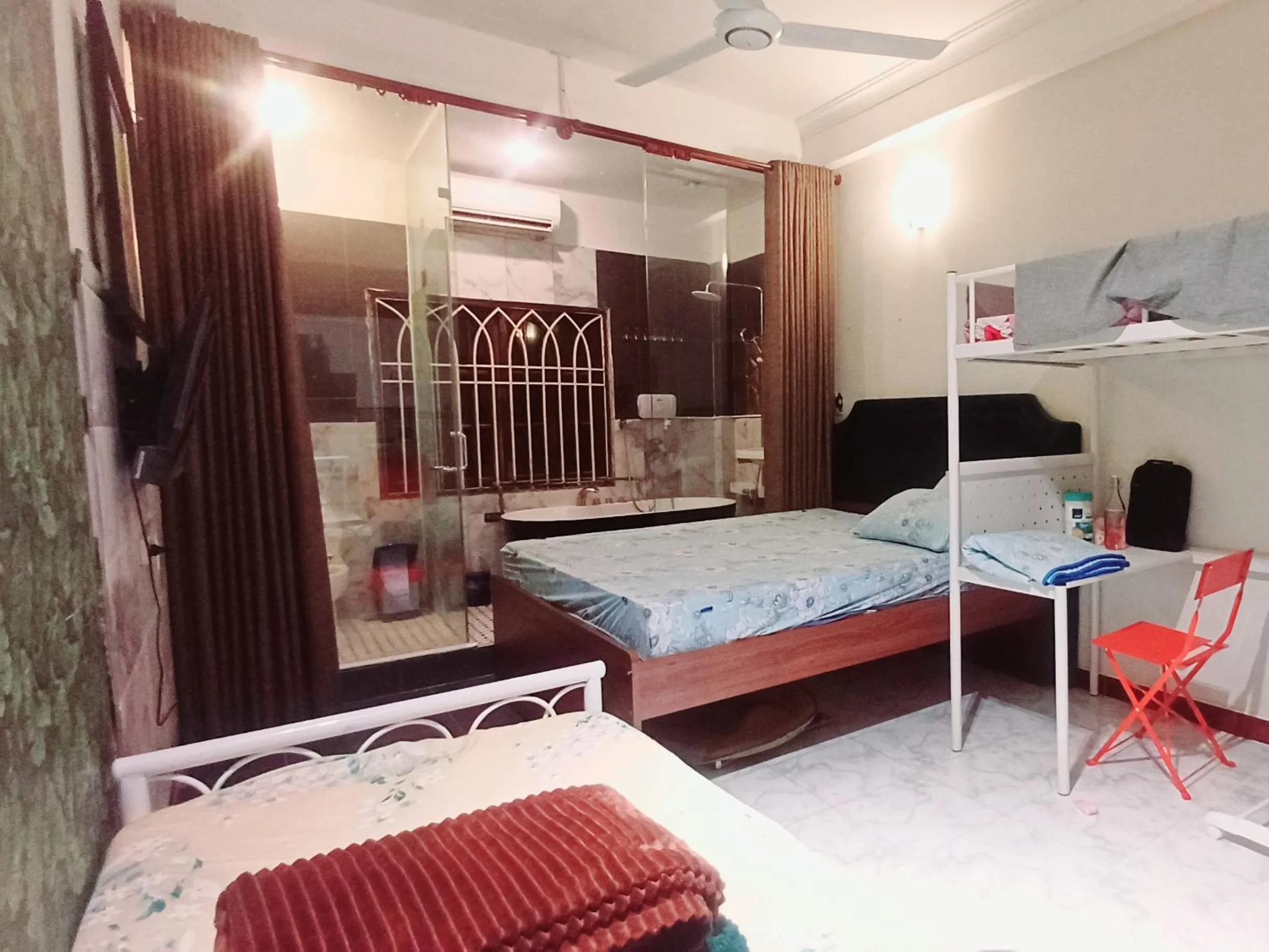 Bed in Homestay Hostel Apartment Minh Lộc