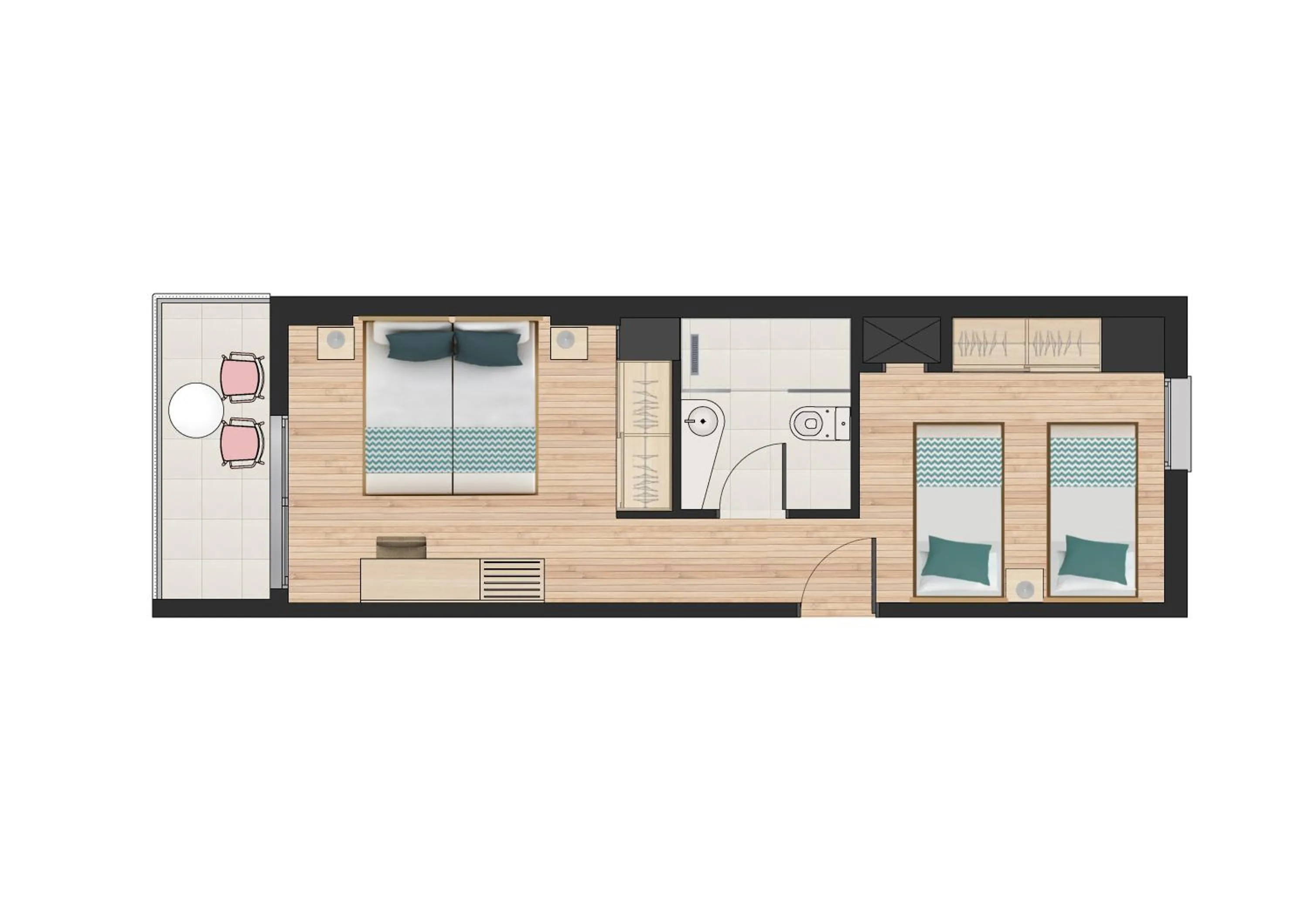 Floor plan in Ambassador Playa I