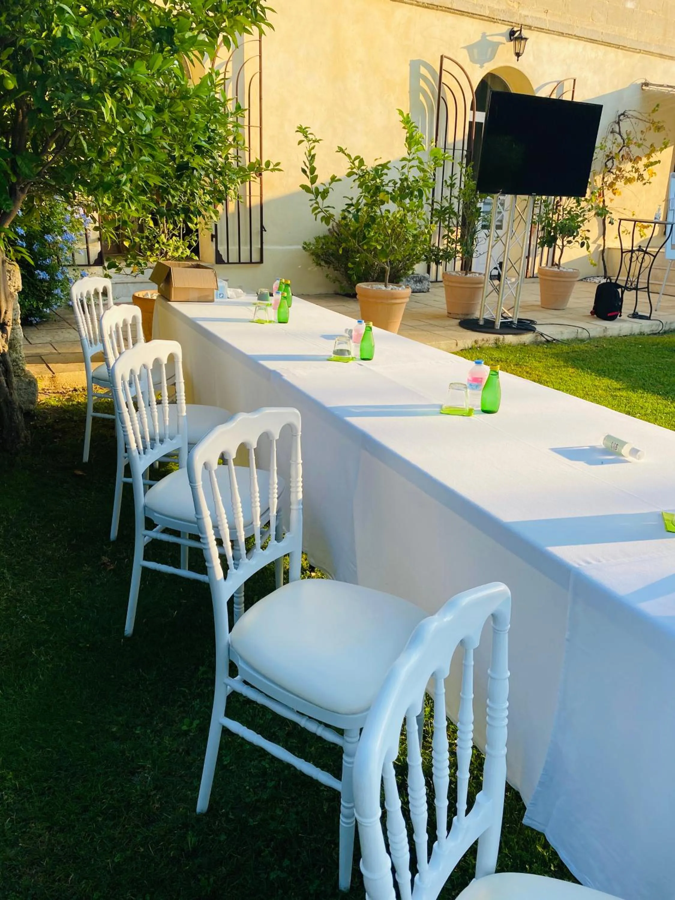 Seating area in Mas de Capelou