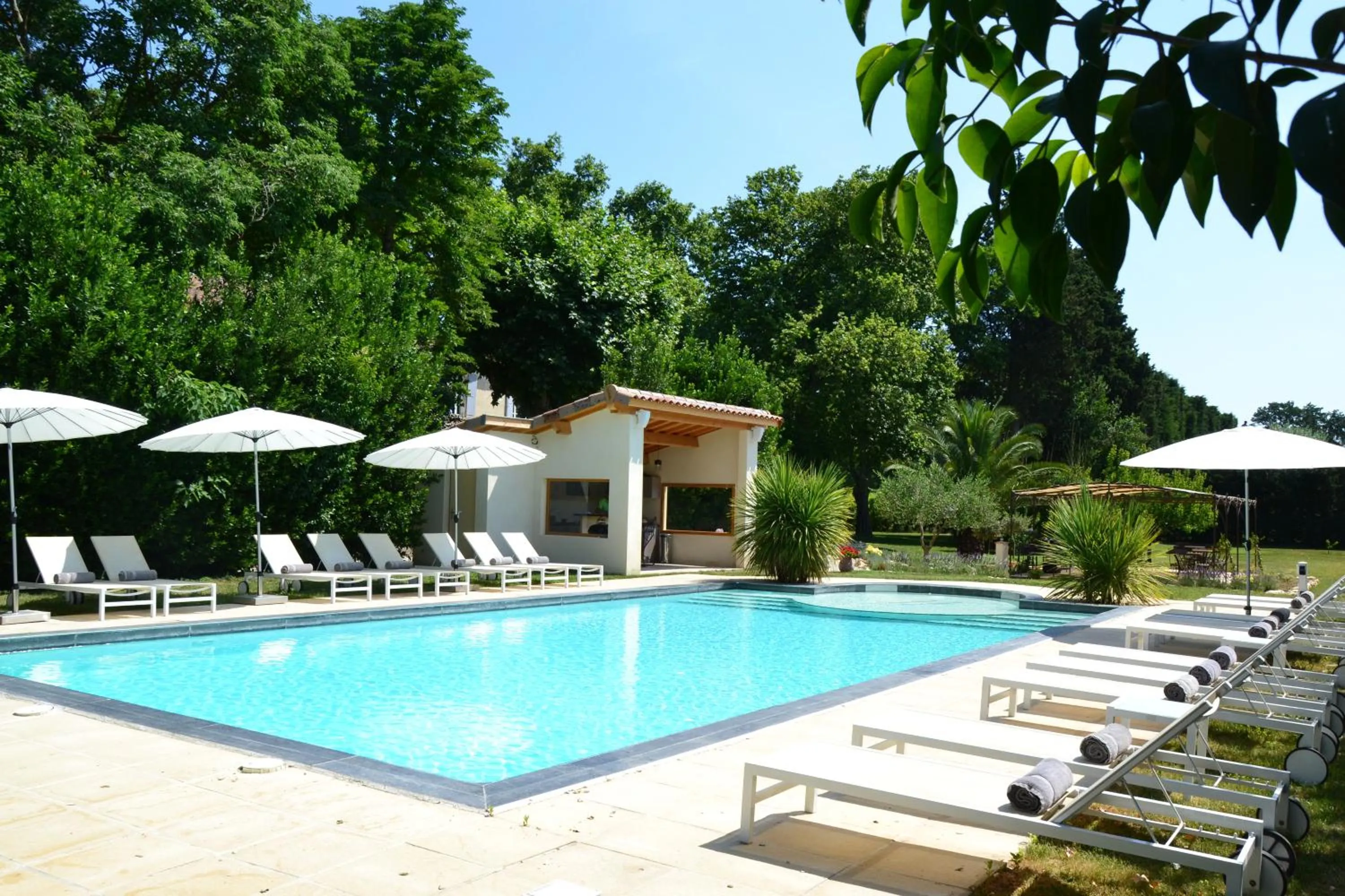 Swimming pool in Mas de Capelou