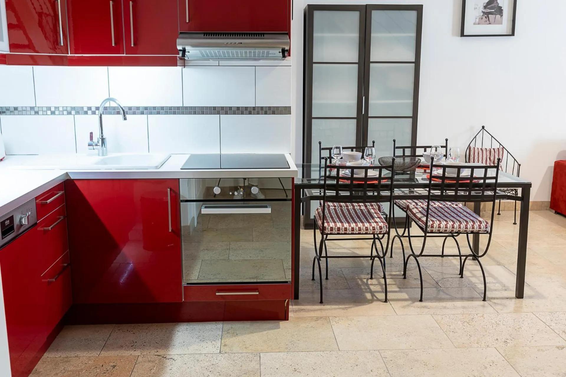 Kitchen or kitchenette in Mas de Capelou