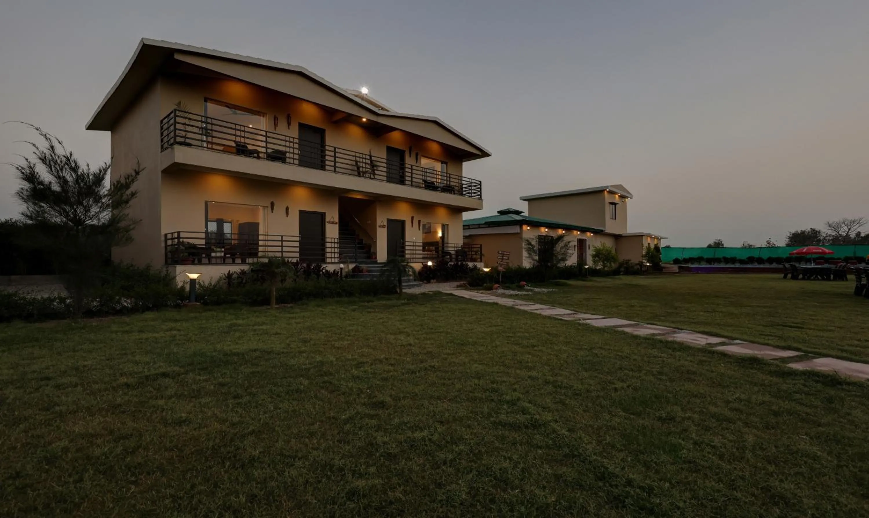 Facade/entrance in Treebo Kaira Resort With Pool View, 5 Km From Jim Corbett Jungle Safari