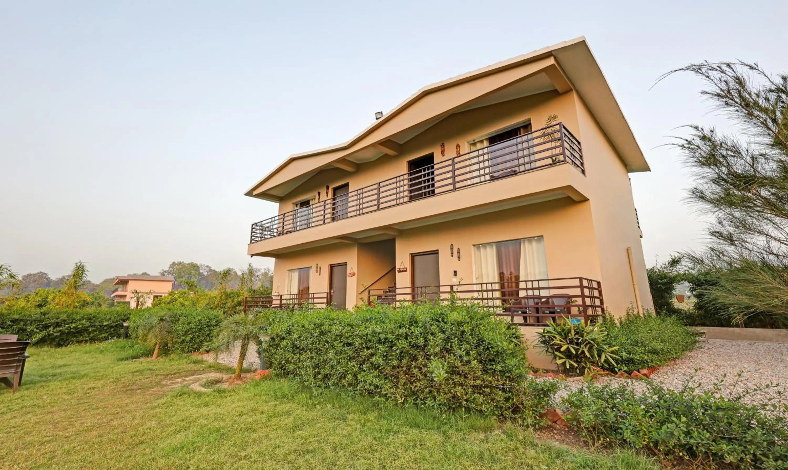 Facade/entrance in Treebo Kaira Resort With Pool View, 5 Km From Jim Corbett Jungle Safari