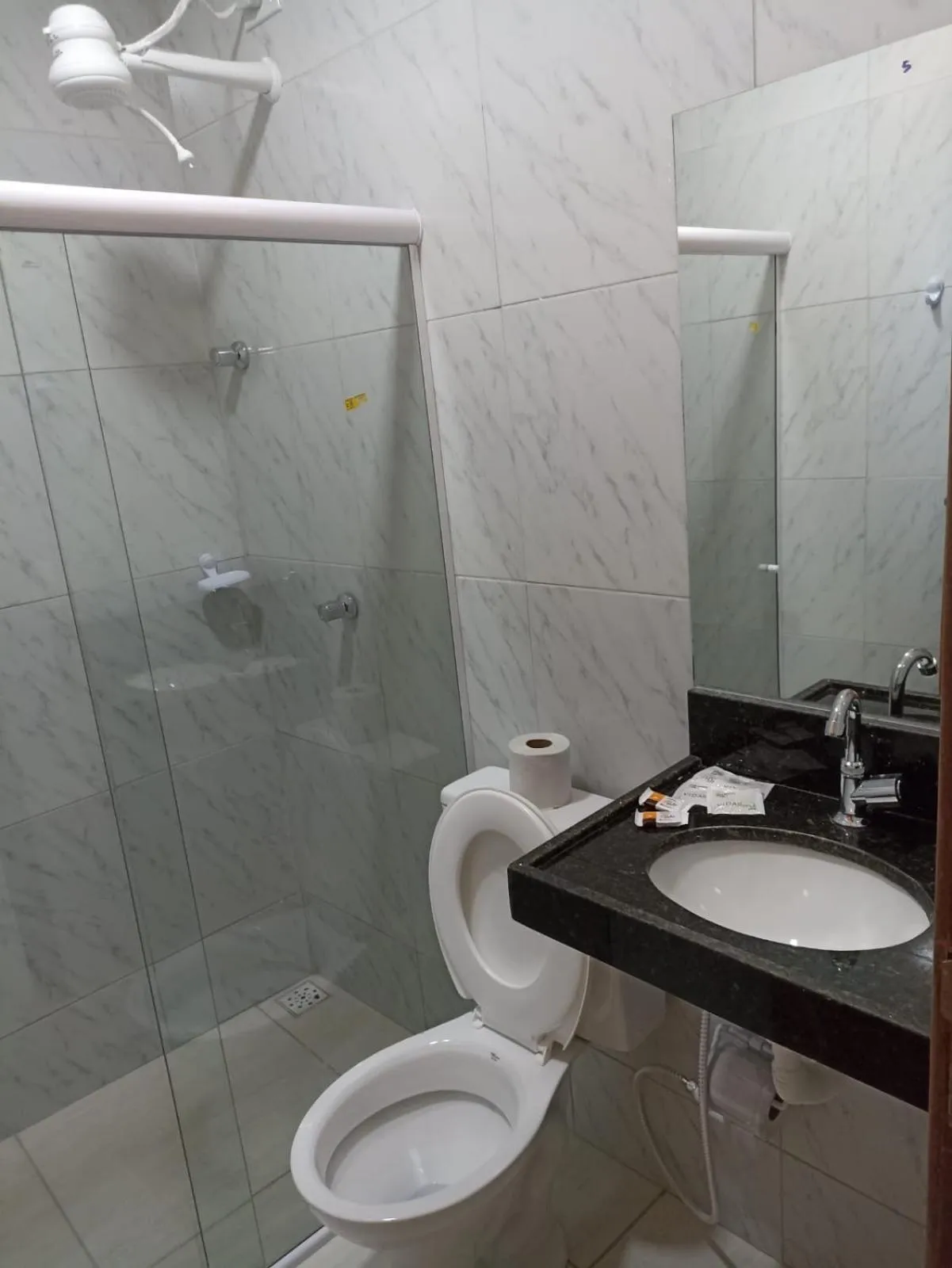 Bathroom in Pousada Villa Costeira