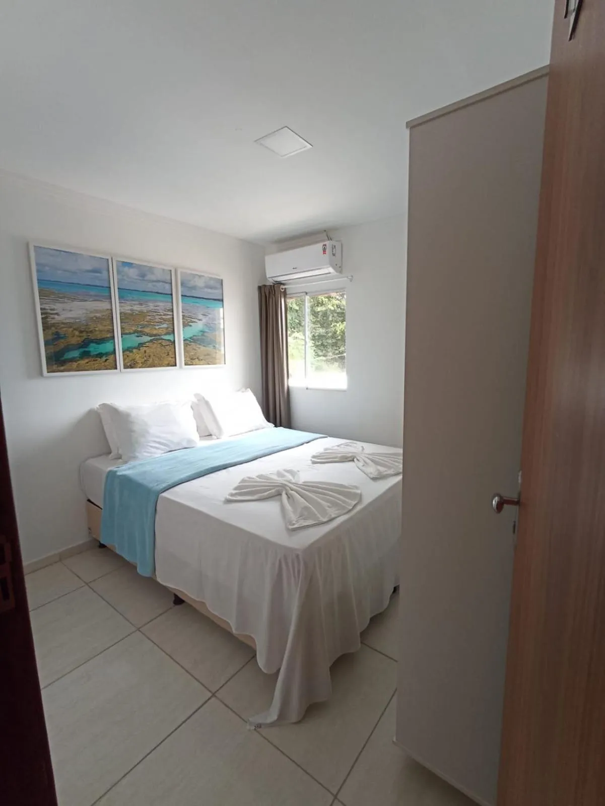 Bed in Pousada Villa Costeira