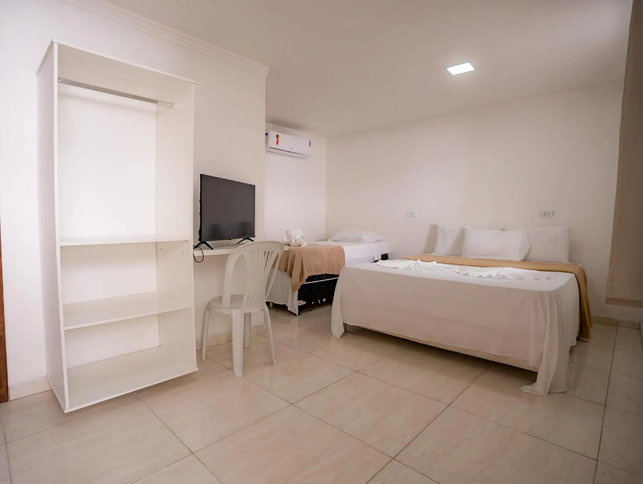 Bed in Pousada Villa Costeira