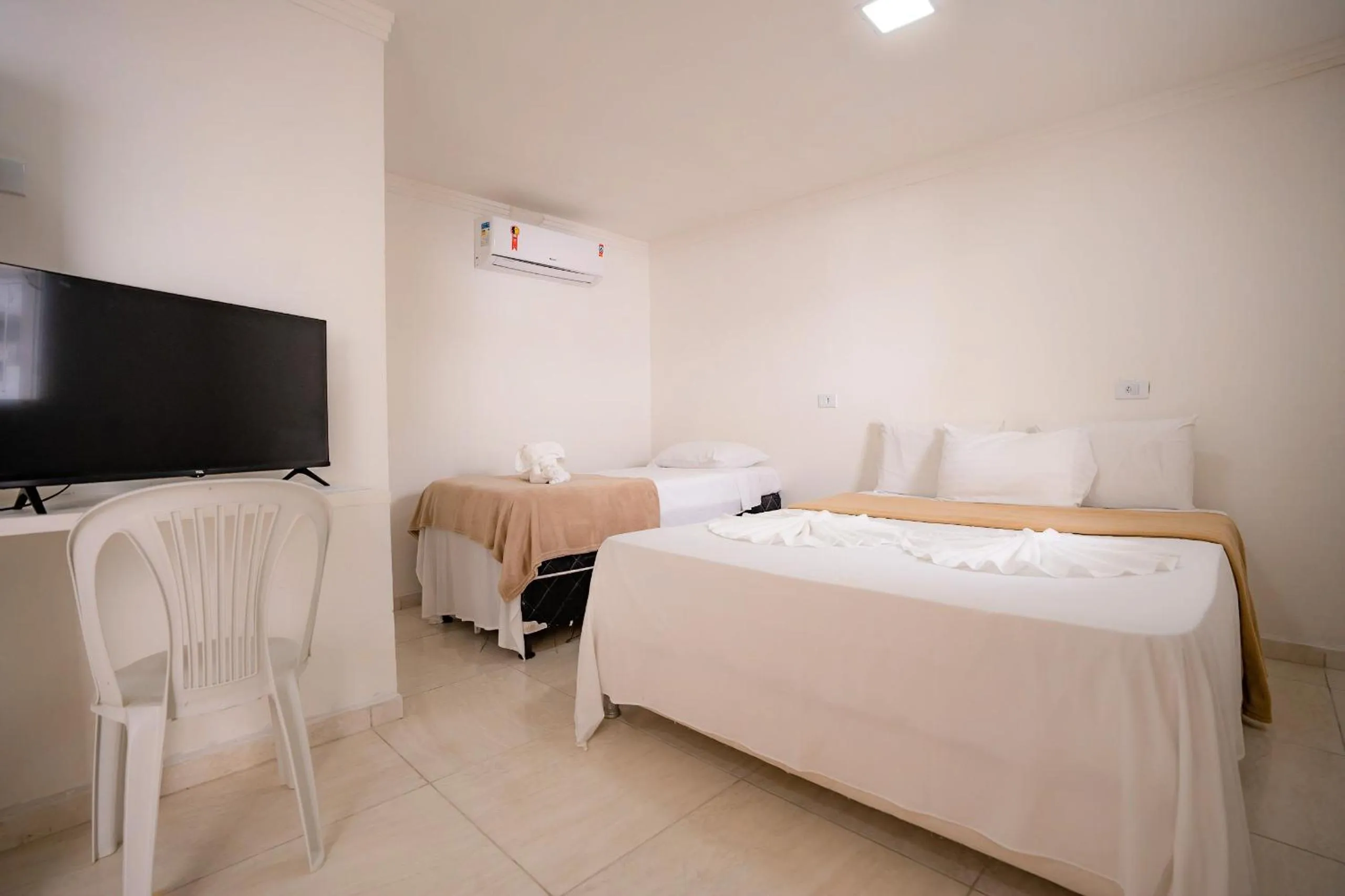 Bed in Pousada Villa Costeira