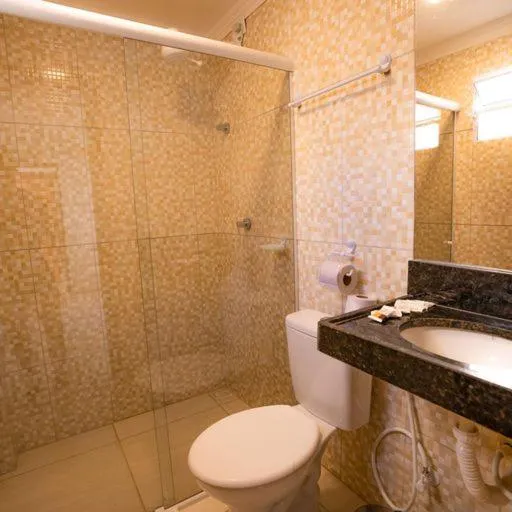 Bathroom in Pousada Villa Costeira