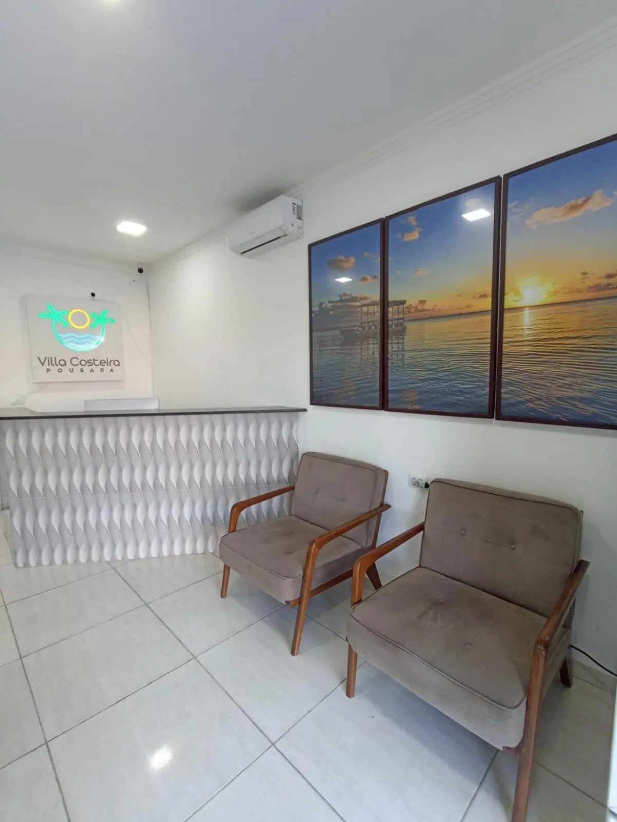 Lobby or reception in Pousada Villa Costeira