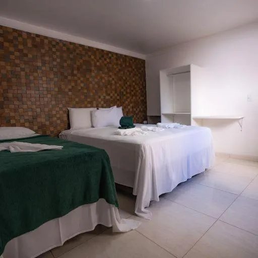 Bed in Pousada Villa Costeira
