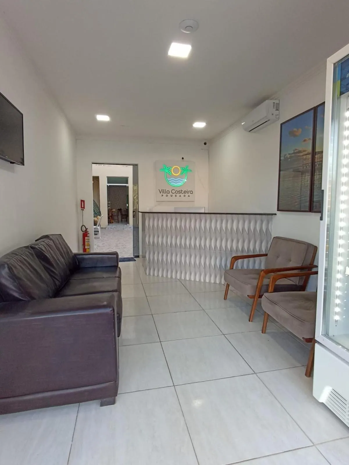 Lobby or reception in Pousada Villa Costeira