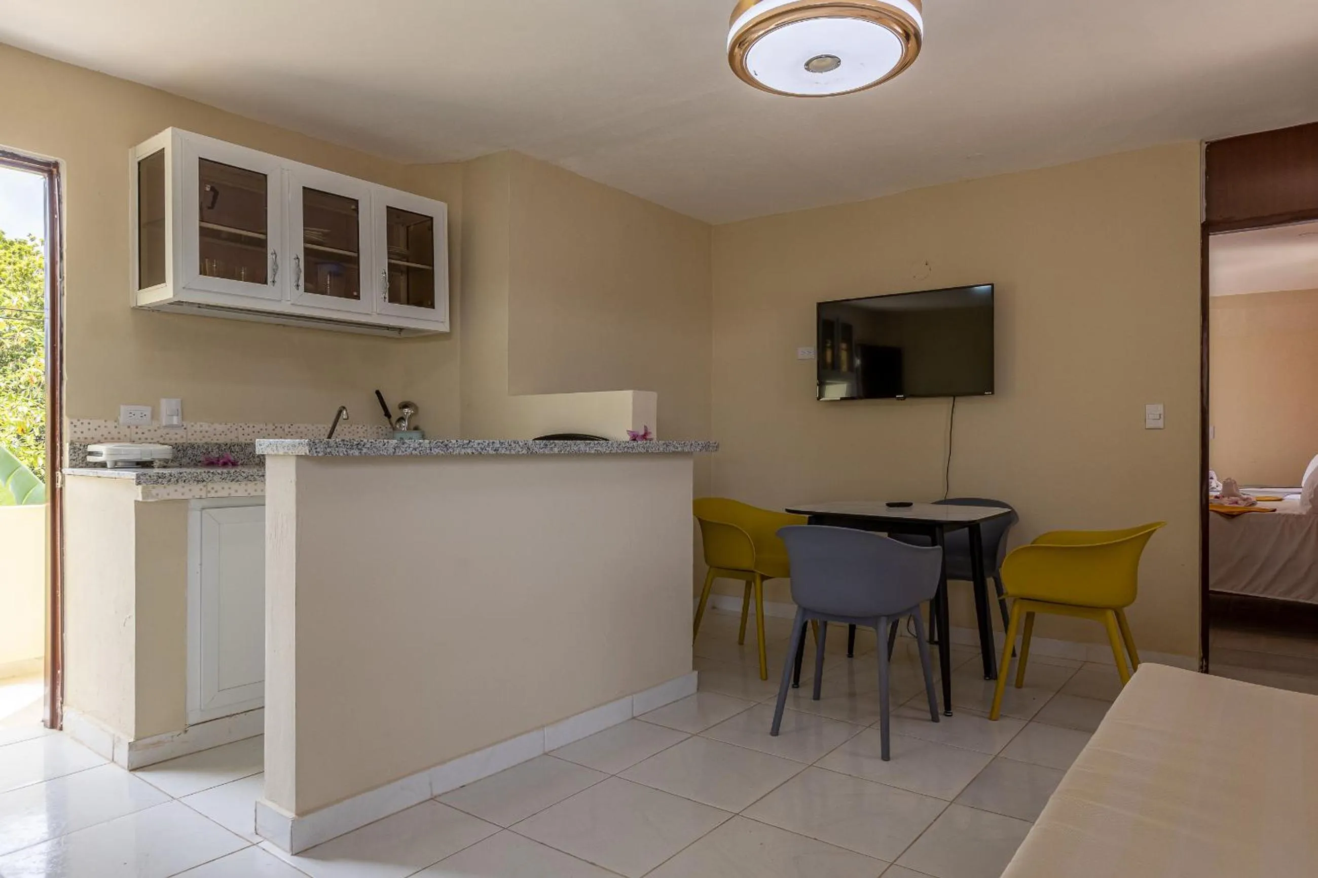 Kitchen or kitchenette in Hotel Turístico Marian