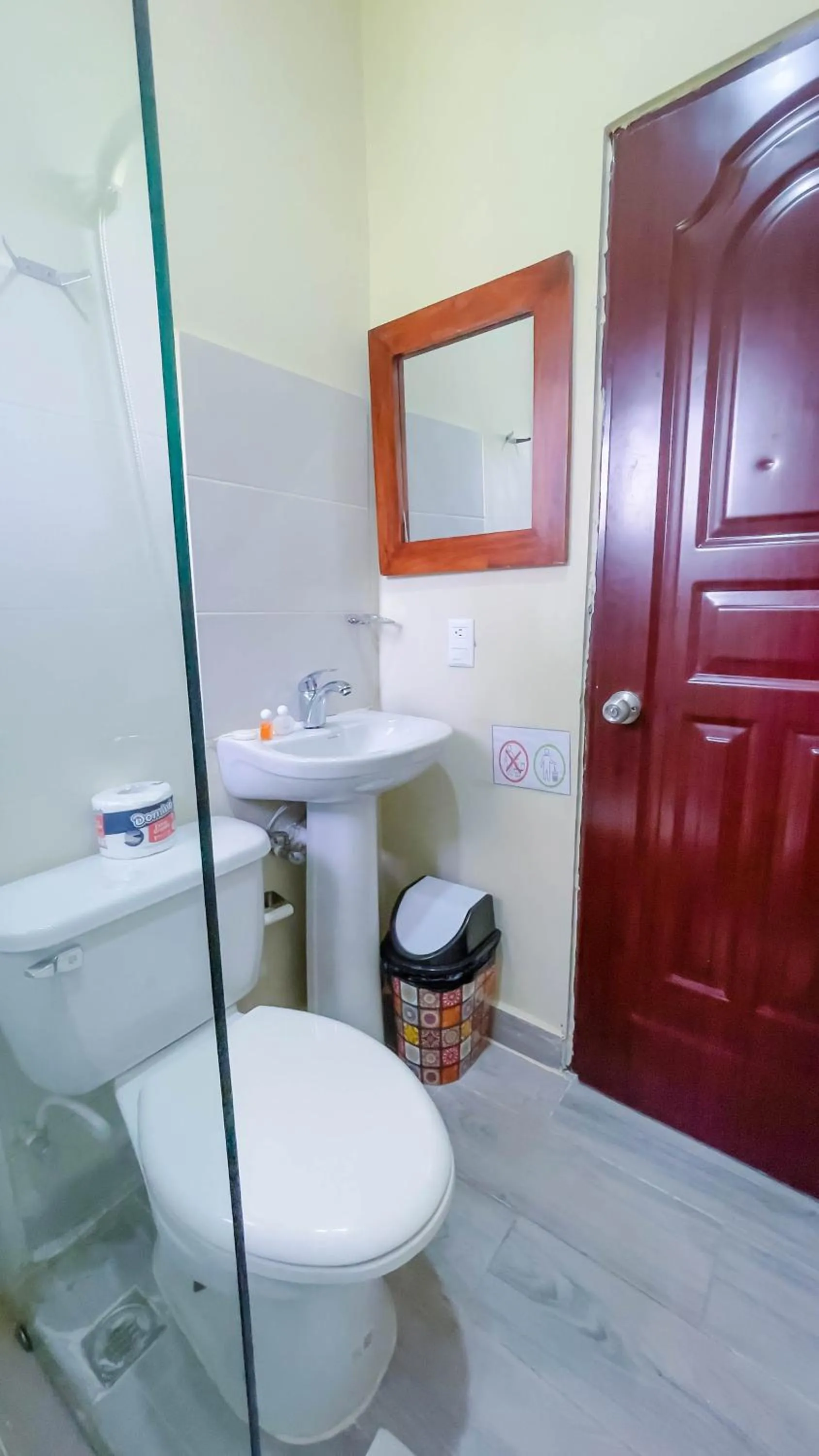 Bathroom in Hotel Turístico Marian