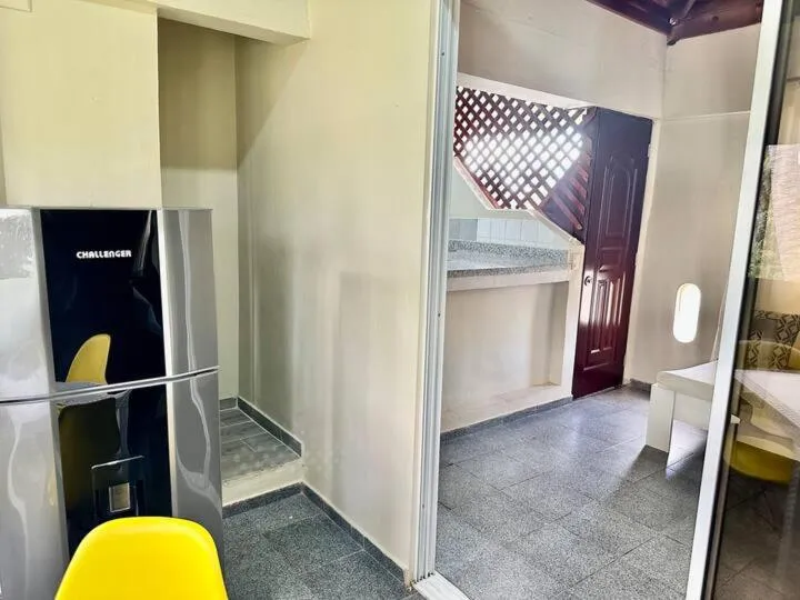 Kitchen or kitchenette in Hotel Turístico Marian