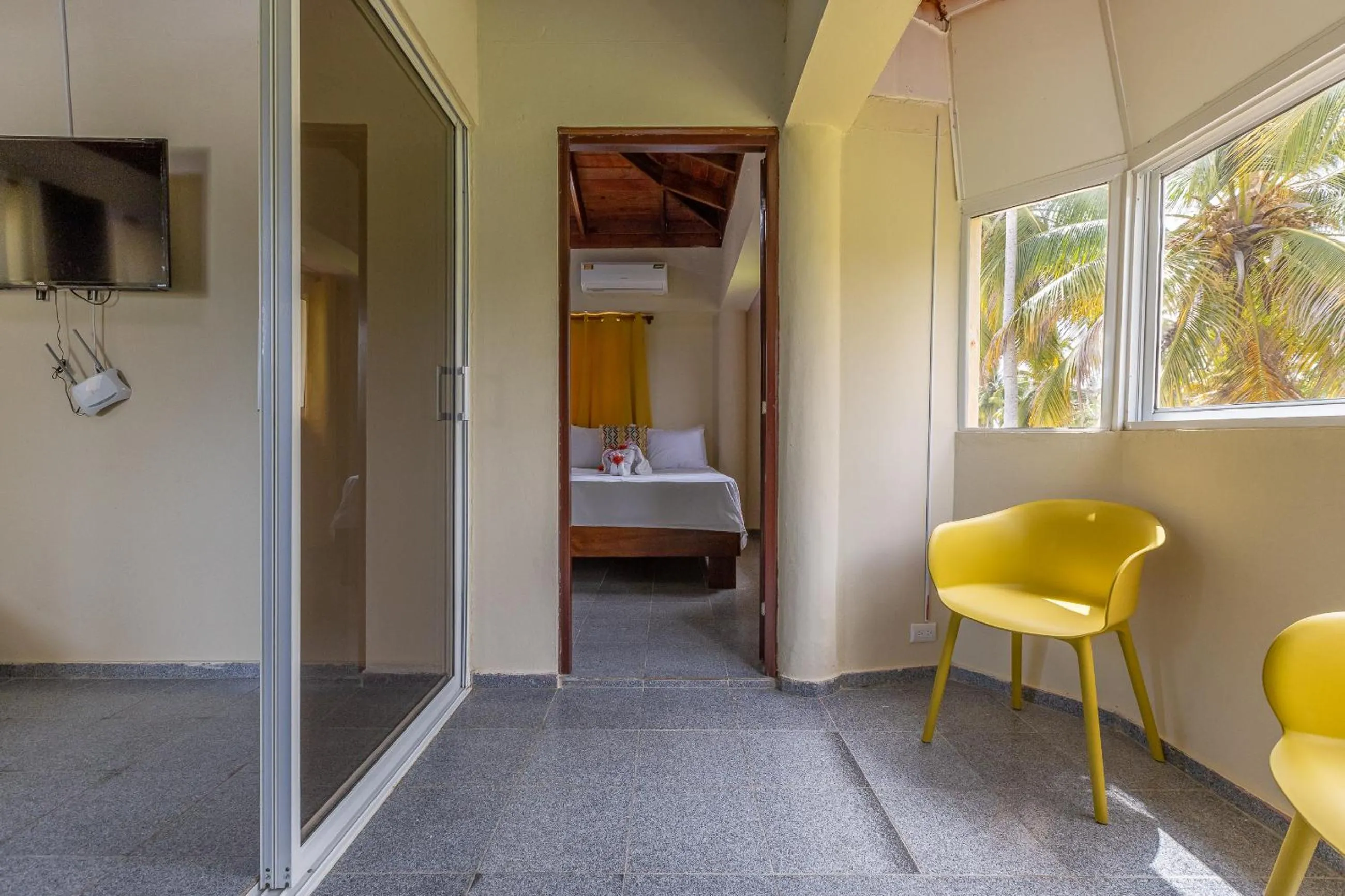 Living room in Hotel Turístico Marian