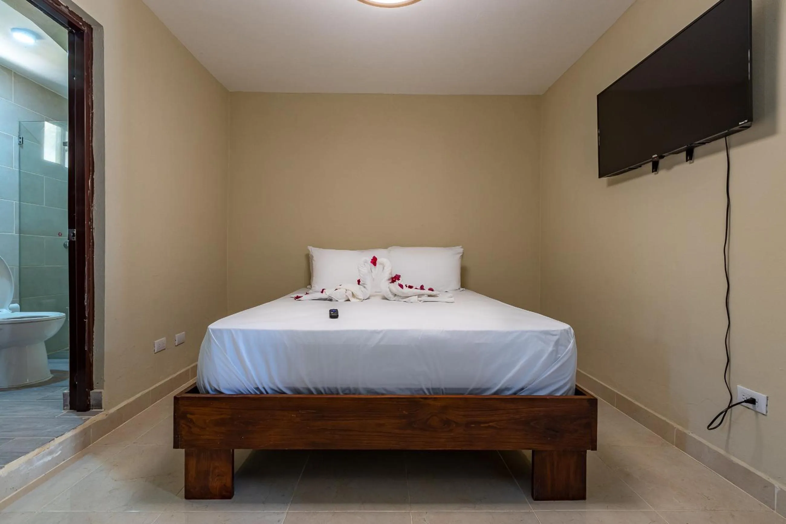 Bed in Hotel Turístico Marian