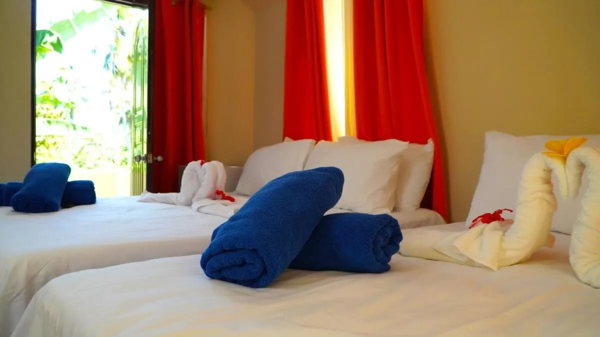 Bed in Hotel Turístico Marian