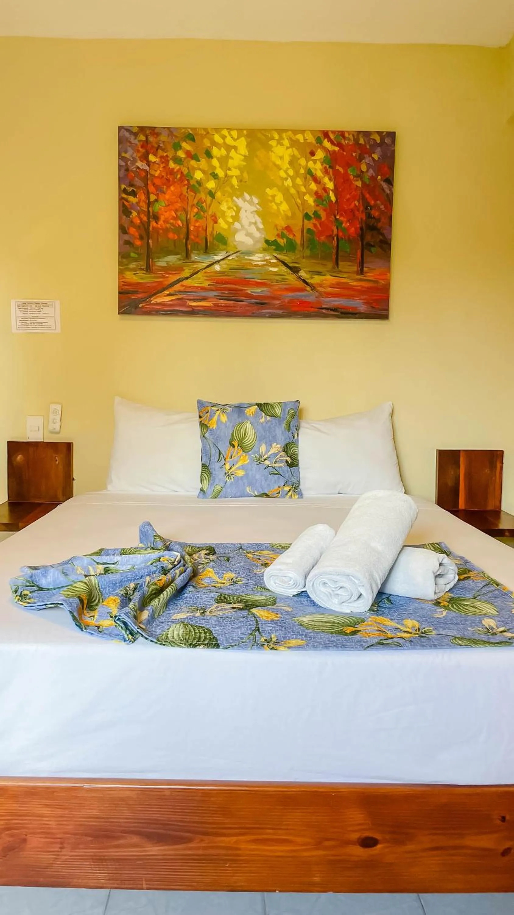 Bed in Hotel Turístico Marian