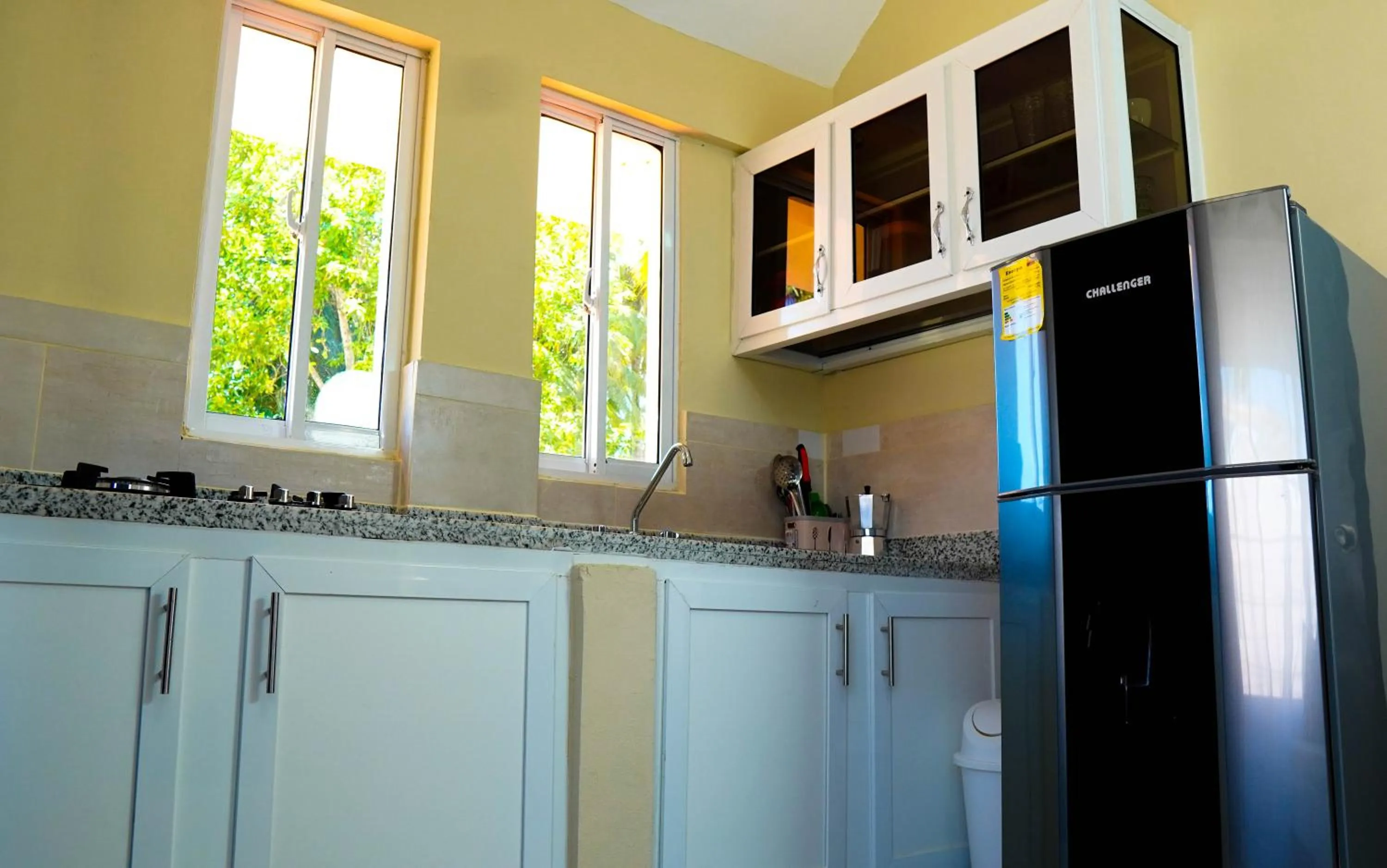 Kitchen or kitchenette in Hotel Turístico Marian