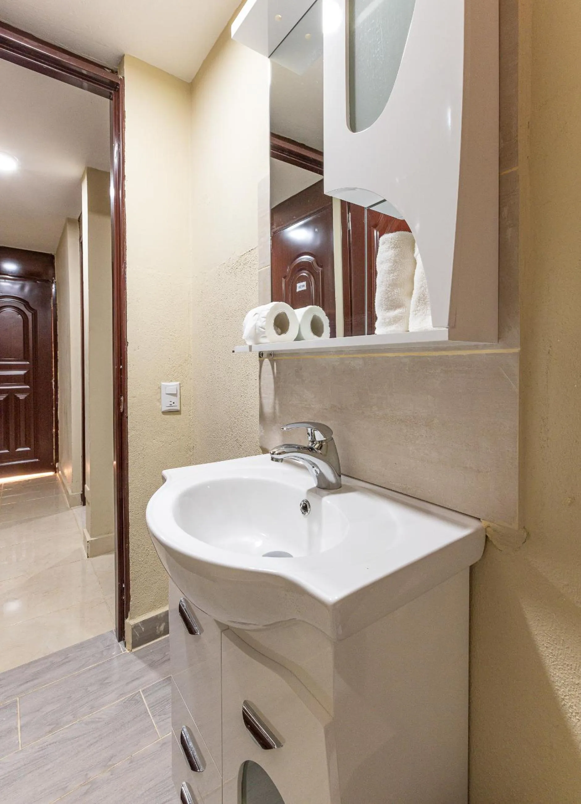 Bathroom in Hotel Turístico Marian