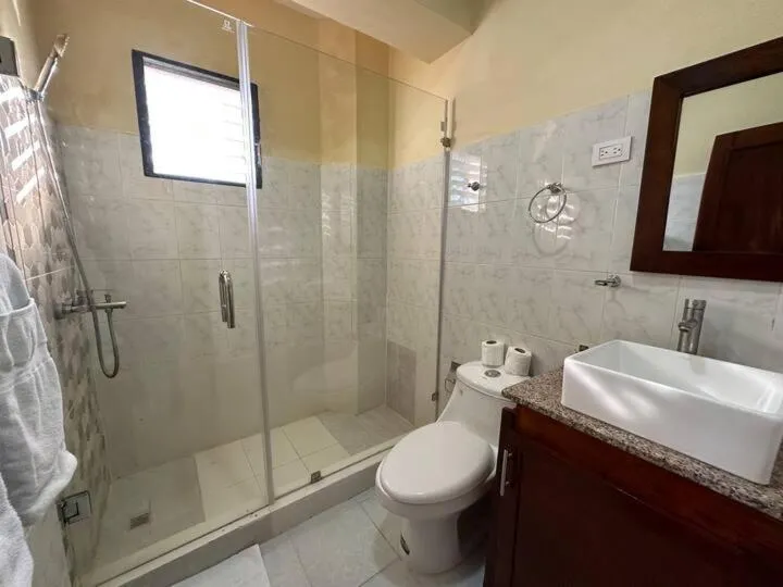 Bathroom in Hotel Turístico Marian