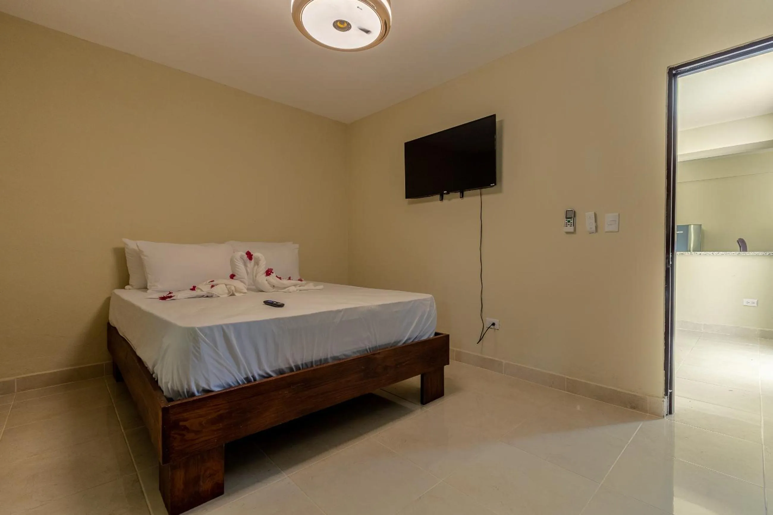 Bed in Hotel Turístico Marian