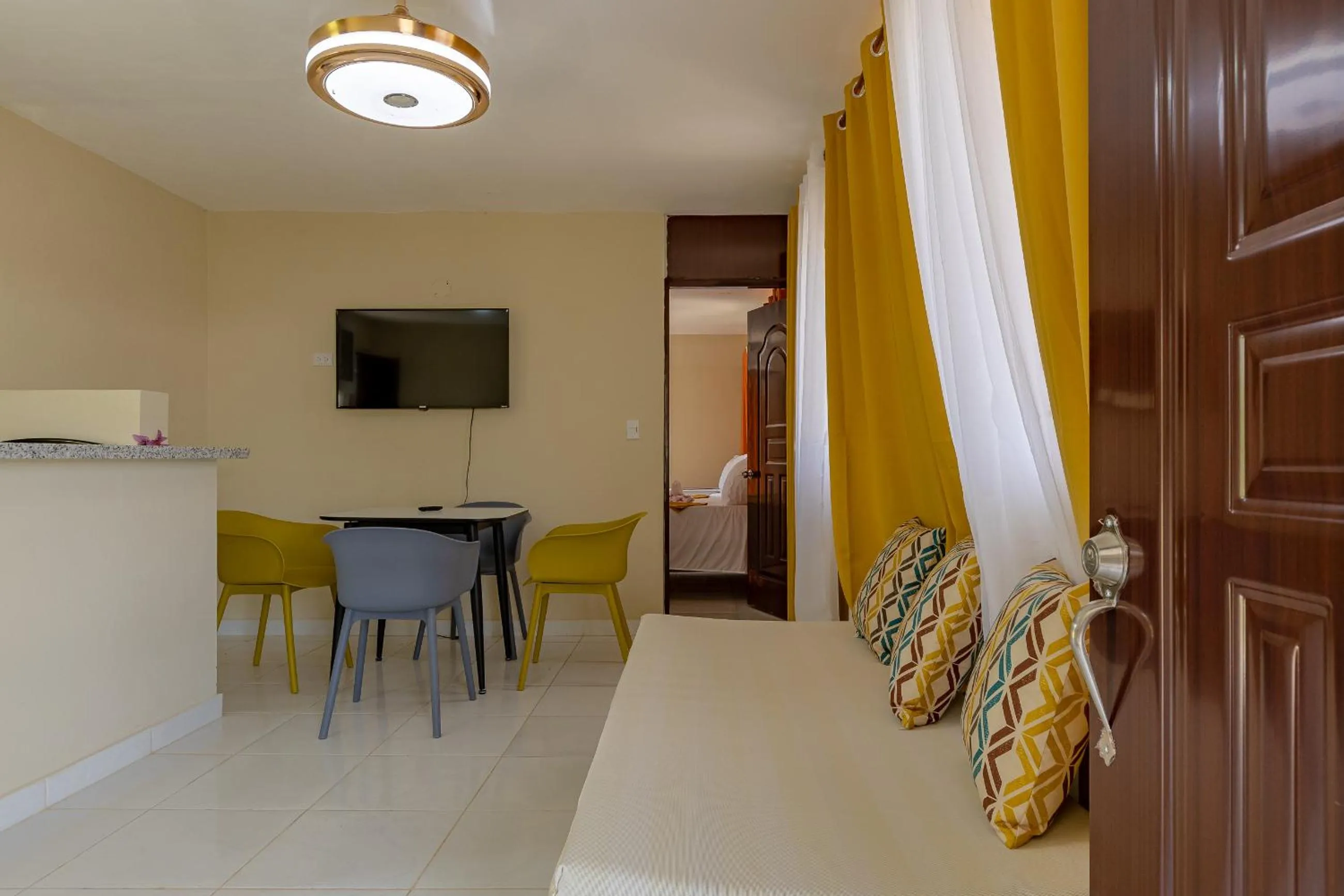 Living room in Hotel Turístico Marian