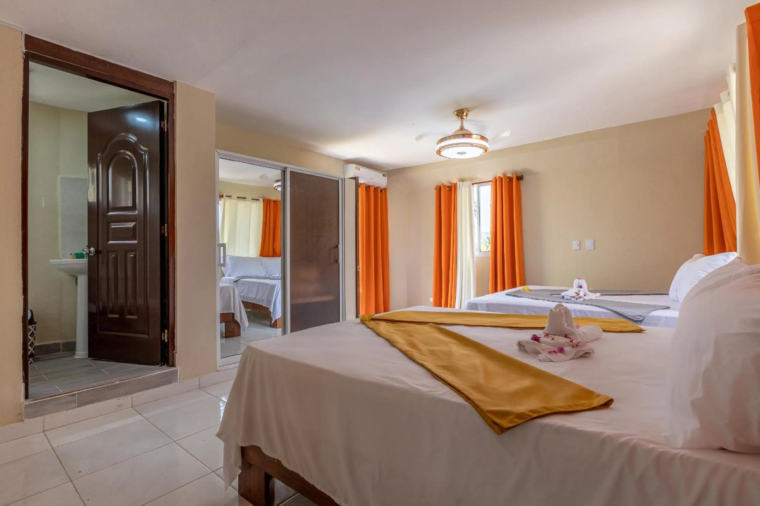 Bed in Hotel Turístico Marian