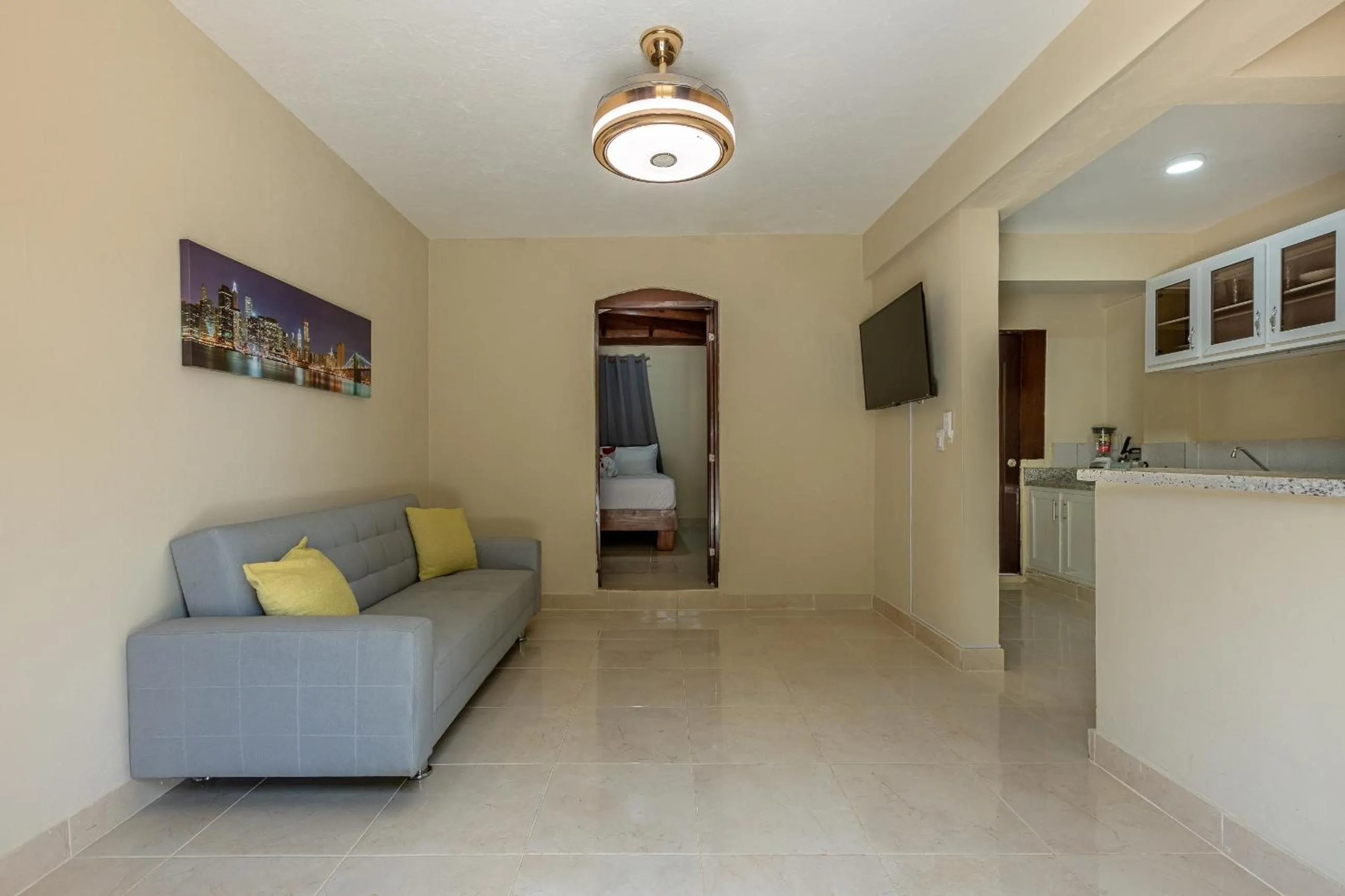 Seating area in Hotel Turístico Marian