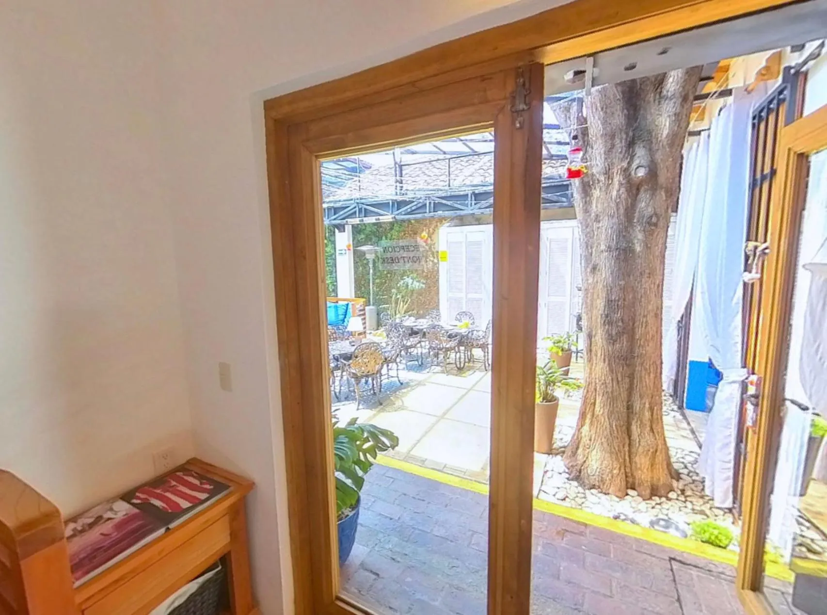 Lobby or reception in Hacienda Valentino