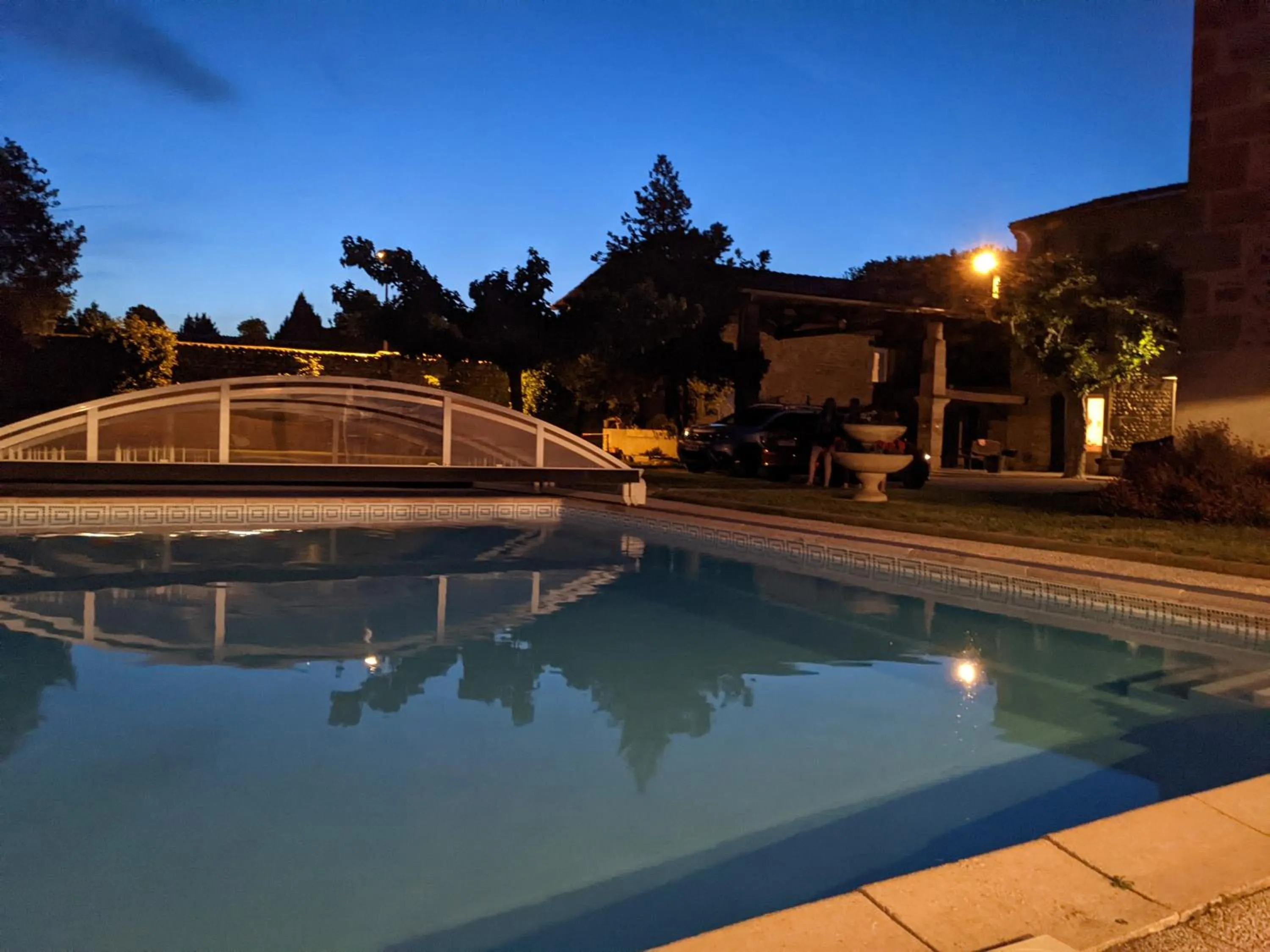 Night in La Ferme des Denis